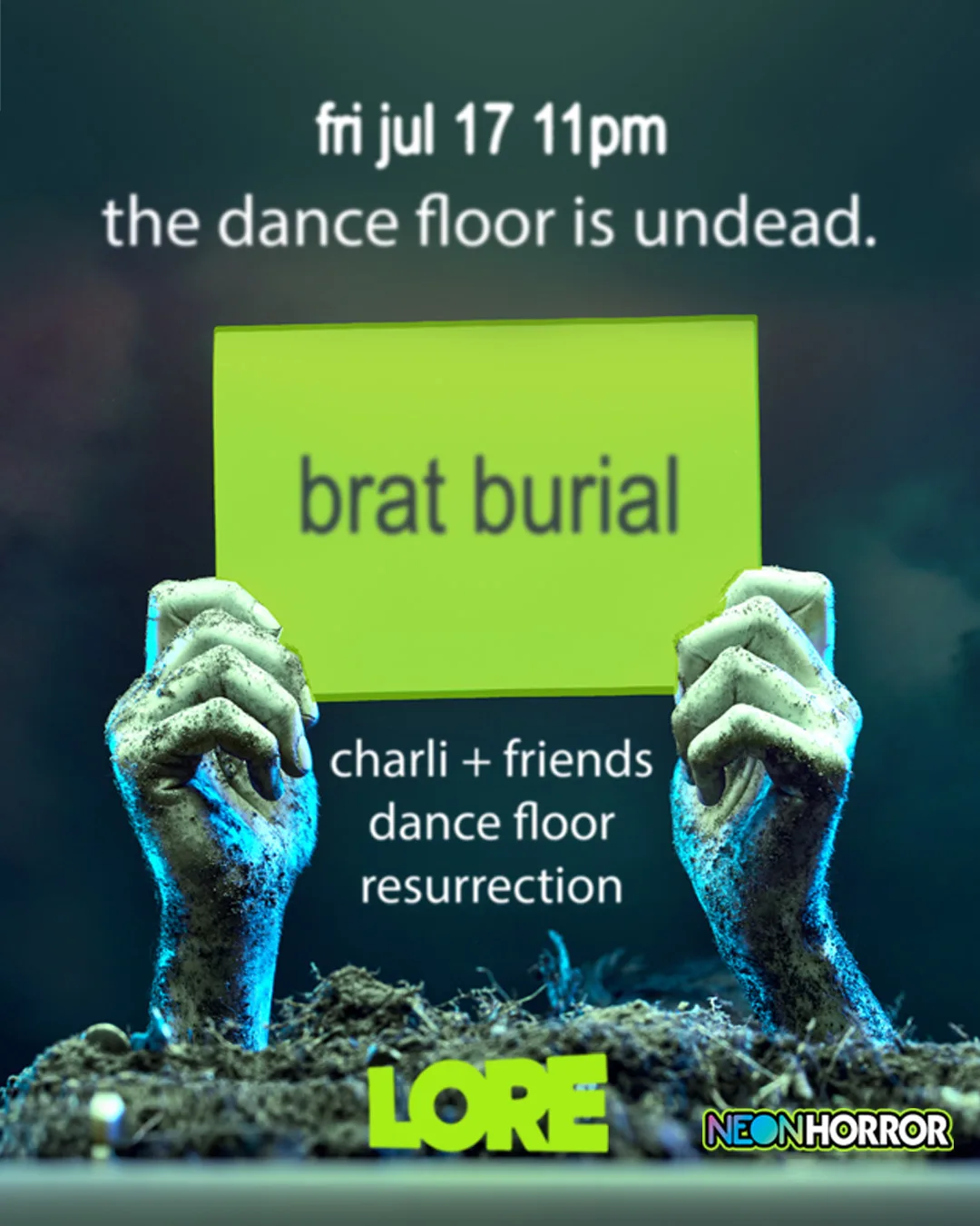 Brat Burial - Charli & Friends Dance Party