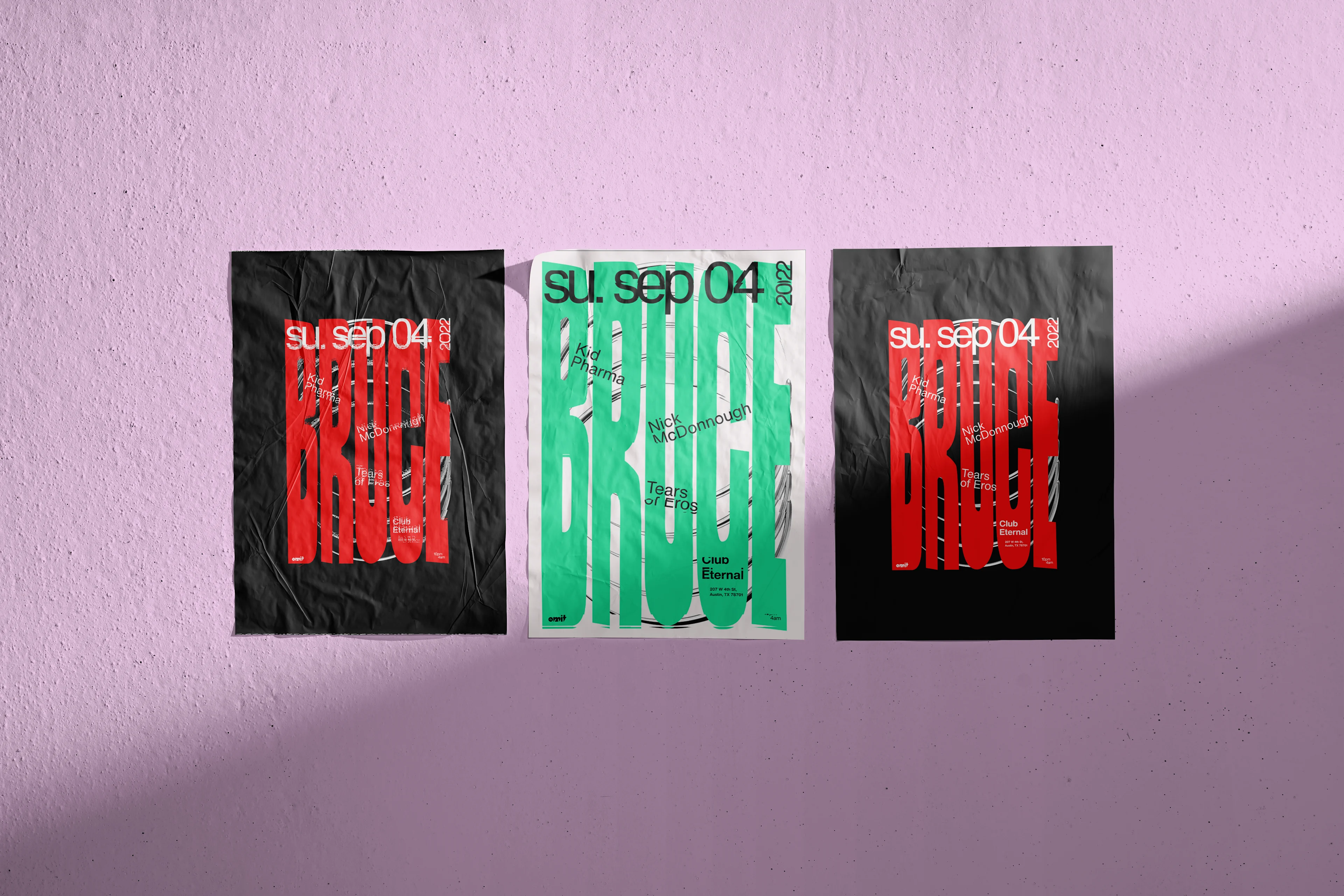 Ømit: Bruce, Nick Mcdonnough, Kid Pharma, Tears Of Eros