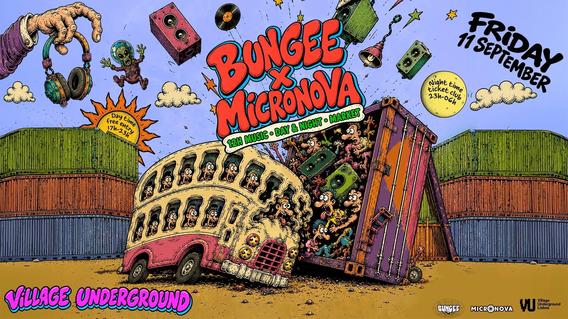 Bungee × Micronova Day&Night + Open-Air Creative Market