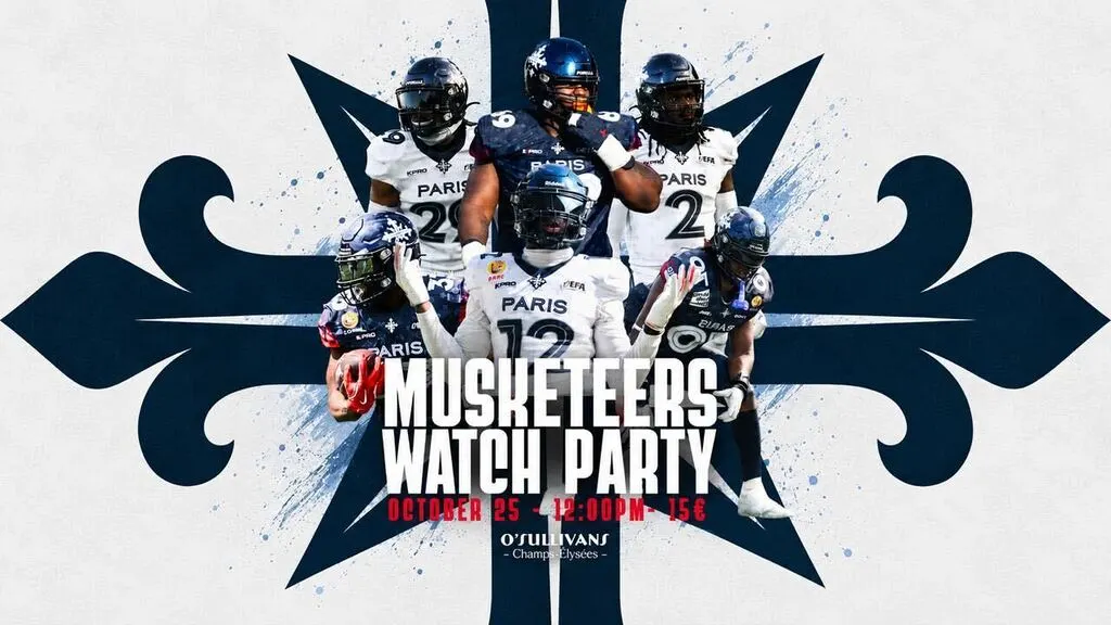 Nfl Paris Game Watch Party – O’Sullivans X Paris Musketeers