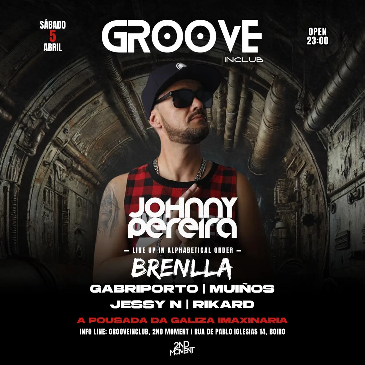 2ndmoment & Groovein Club Present's : Iberica Night Sound's