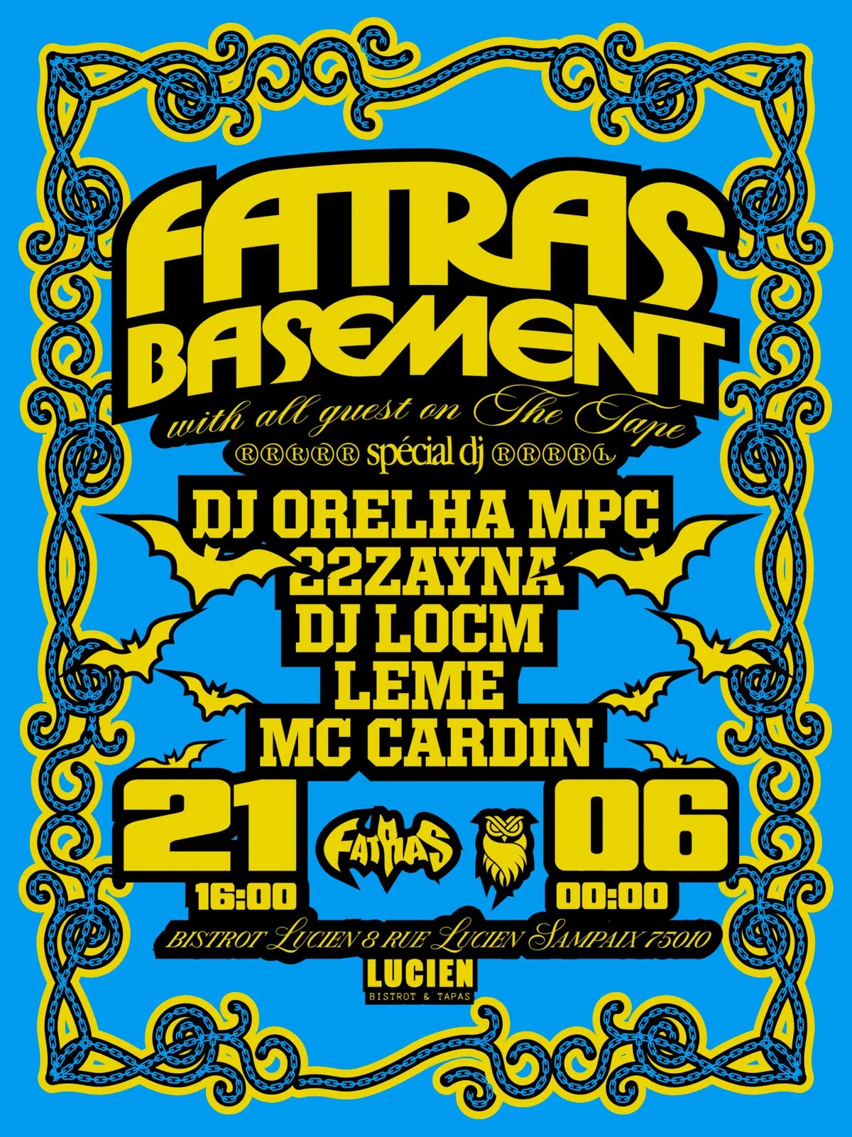 Fête De La Musique Fatras X Bistrot Lucien X Br Touch
