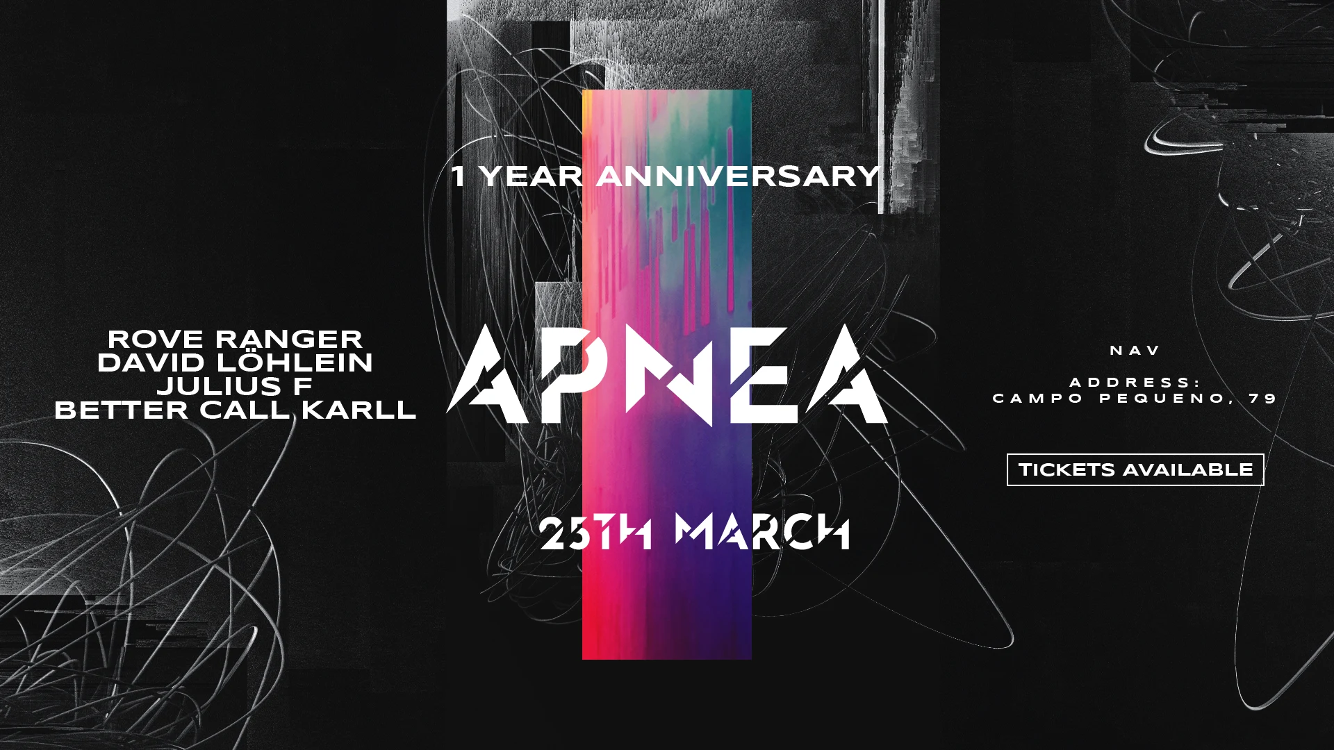 Apnea - 1 Year Anniversary - W/ David Löhlein / Rove Ranger