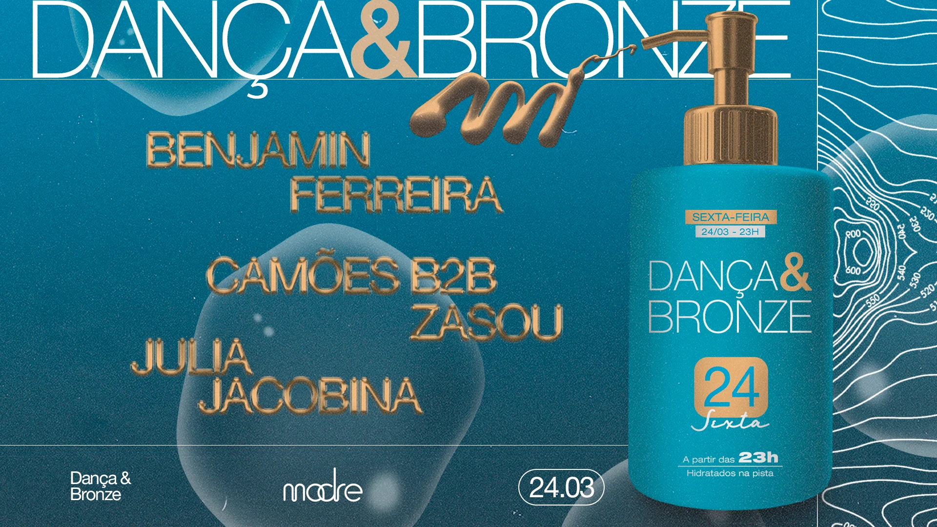 Dança & Bronze: Hidratades Na Pista