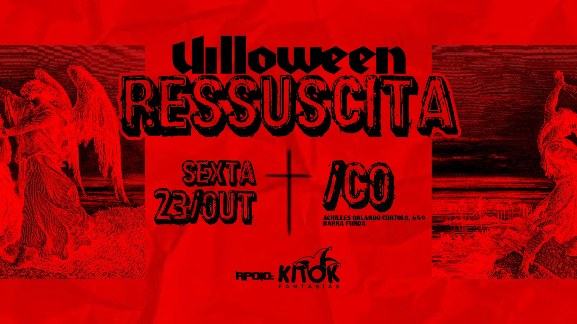 Uilloween Ressuscita :: Sexta, 23/10 :: No /Co @Barraco_Sp
