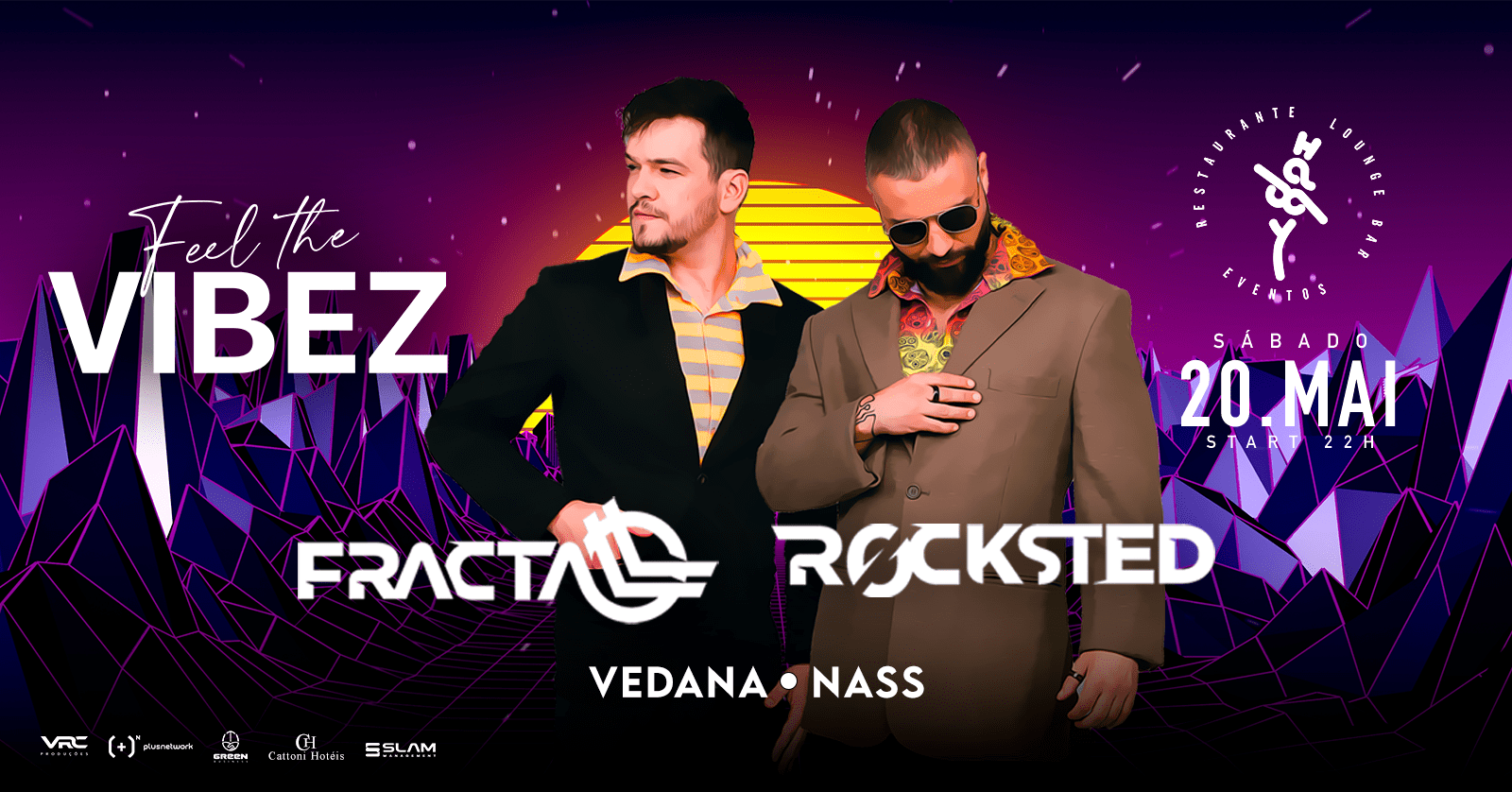 Feel The Vibez W/ Rocksted E Fractall