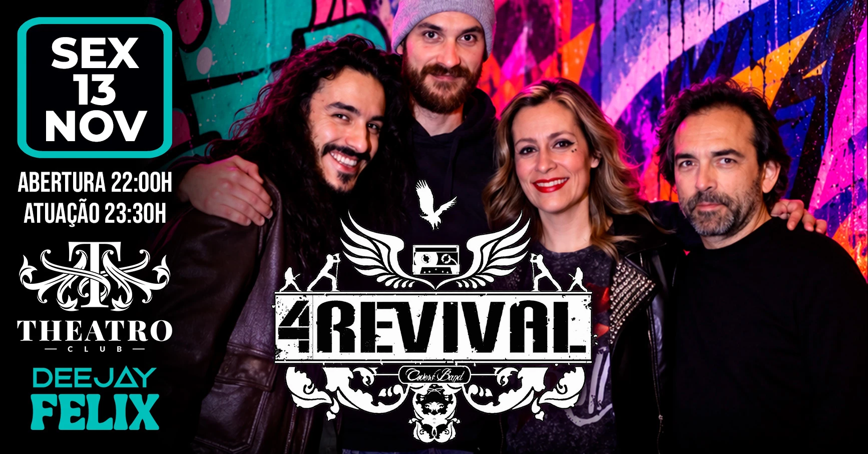 🎸 4revival No Theatro Club 🎸