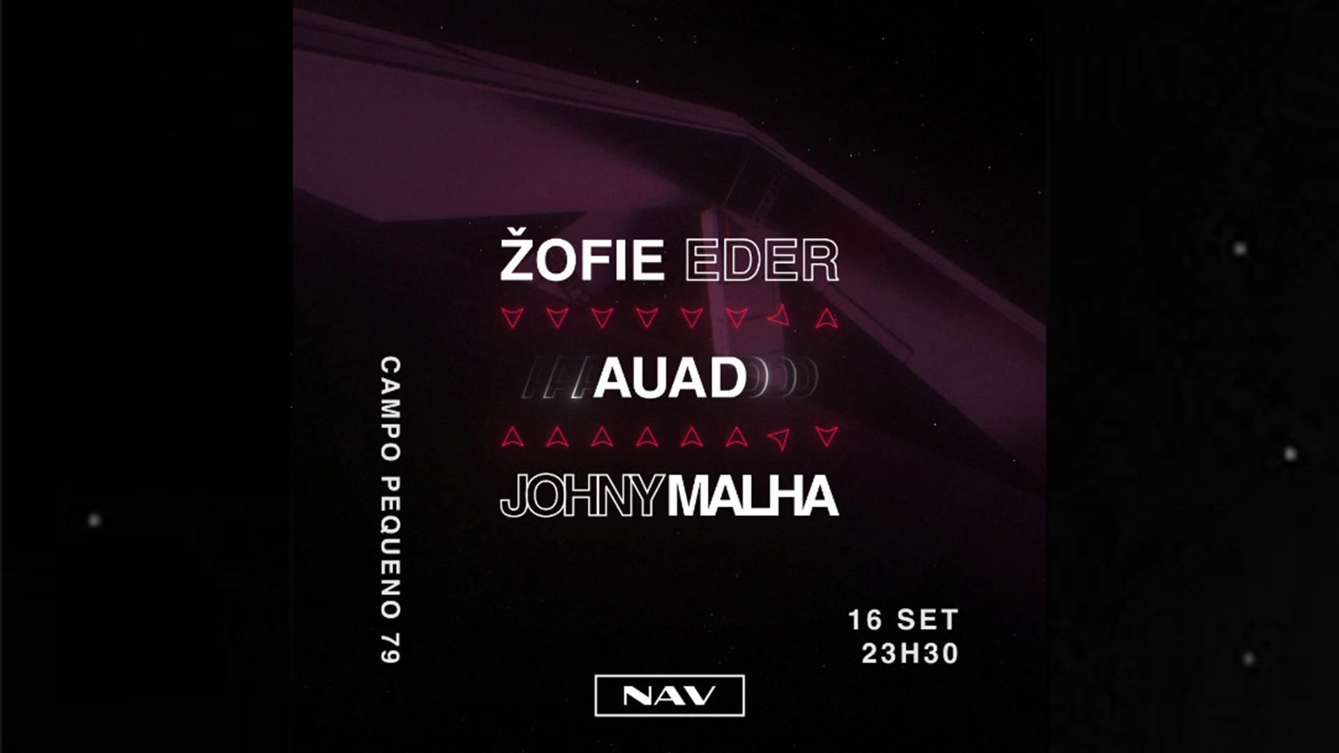Nav – Žofie Eder / Auad / Johnymalha [Techno/Minimal/Raw]