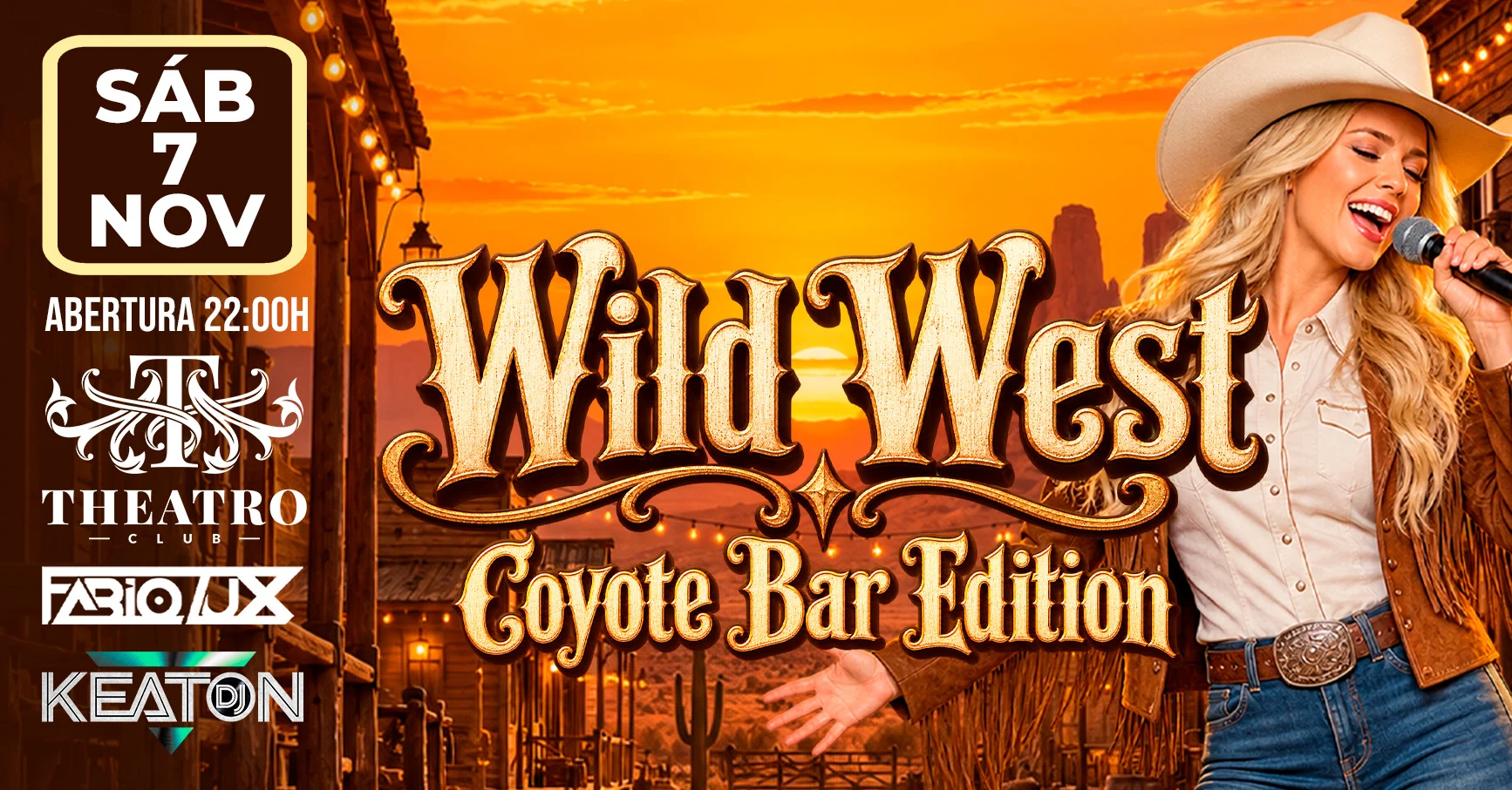 🤠 Wild West * Coyote Bar Edition 🔥