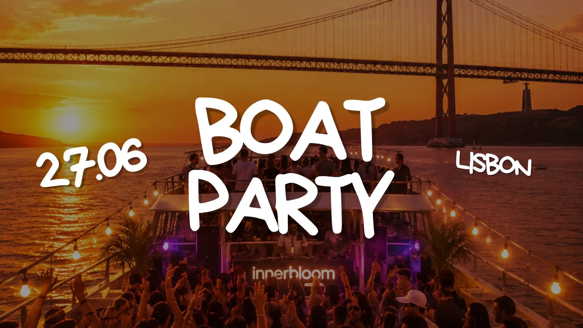 Sunset Boat Party: June 27th