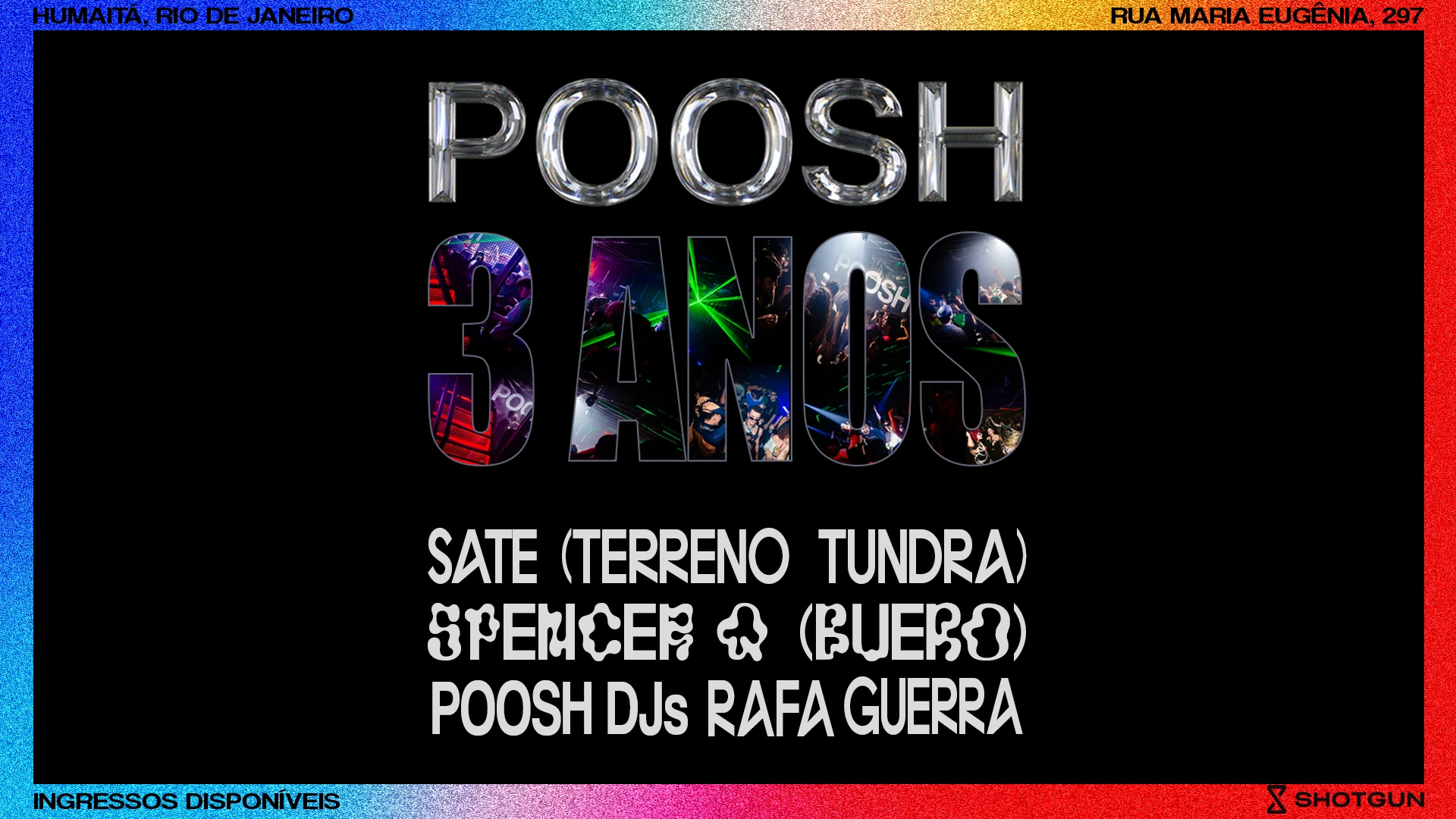 Poosh: 3 Anos!