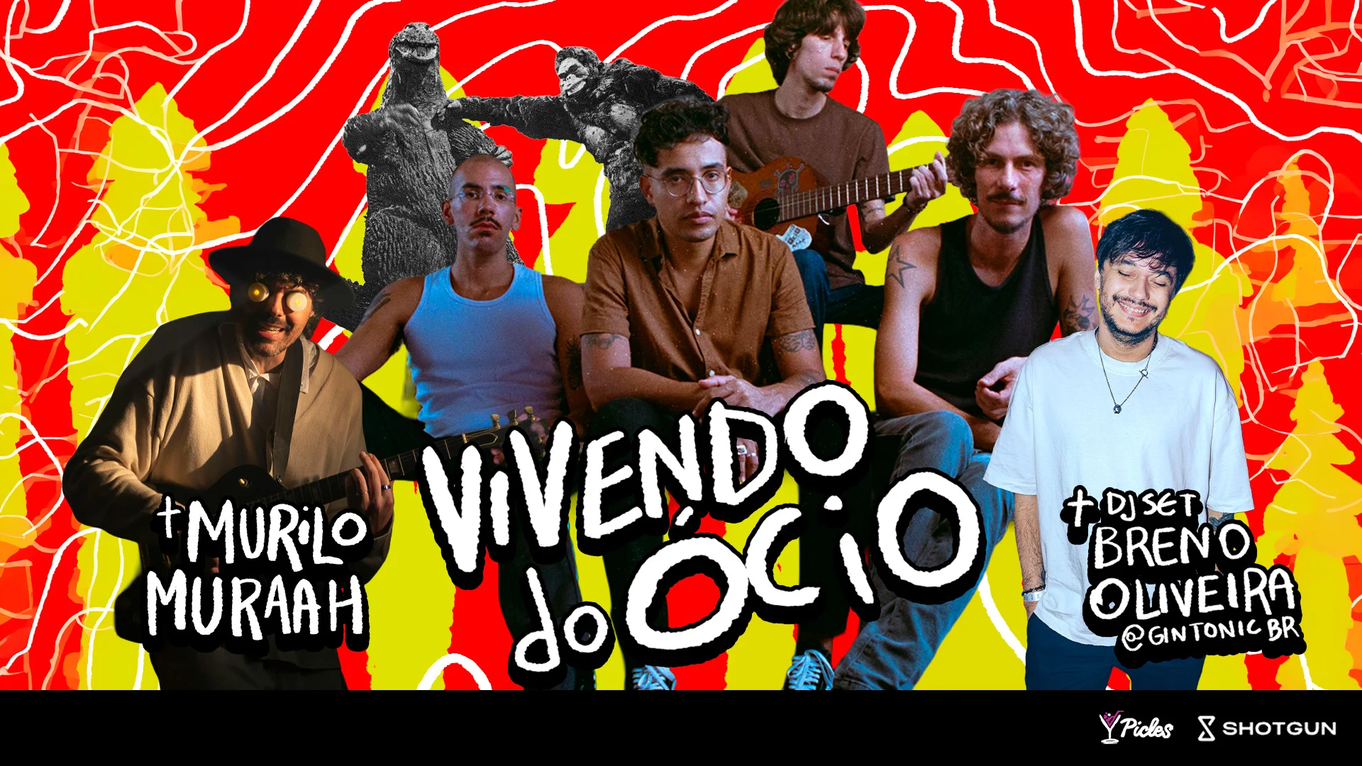 Vivendo Do Ócio + Murilo Muraah + Dj Breno Oliveira