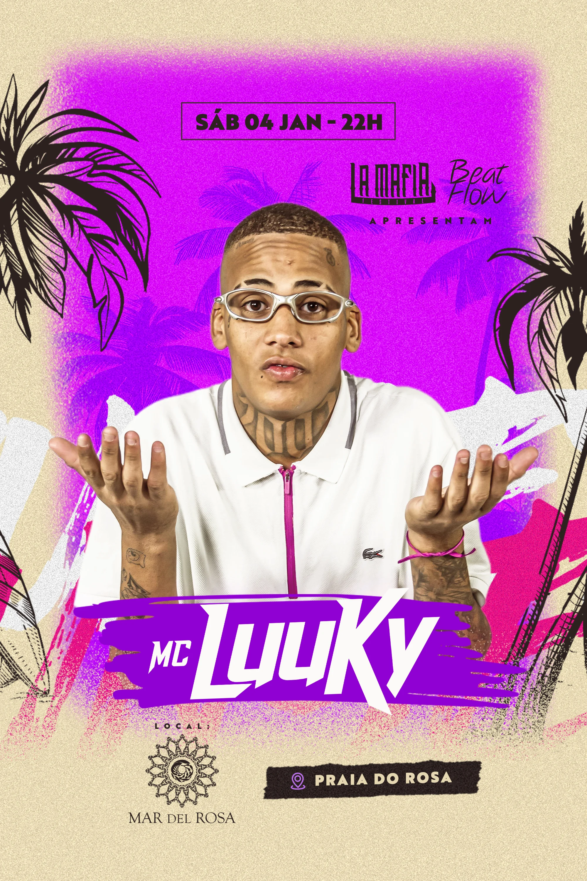 La Mafia & Beat Flow - MC Luuky Na Praia Do Rosa