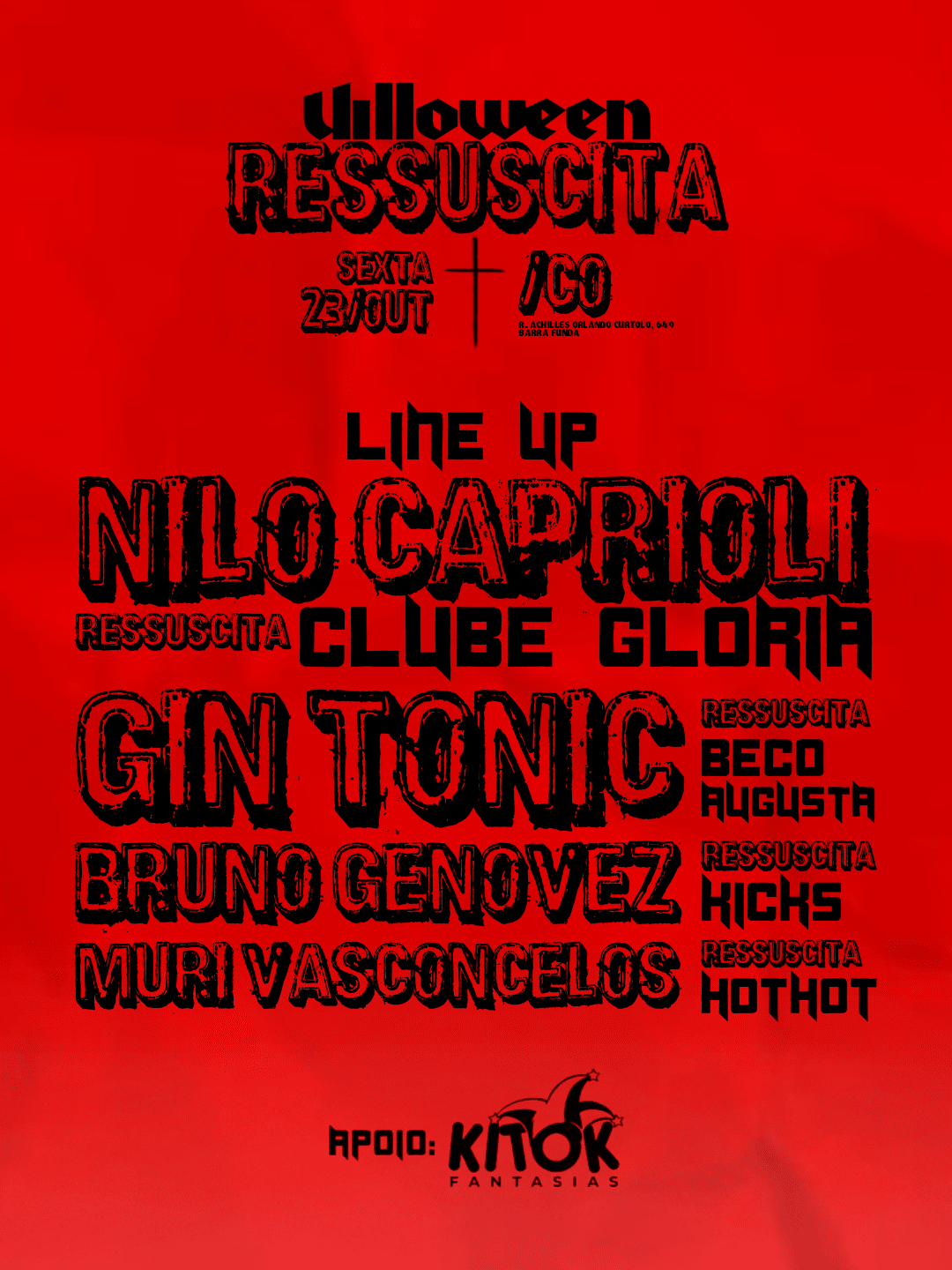 Uilloween Ressuscita :: Sexta, 23/10 :: No /Co @Barraco_Sp