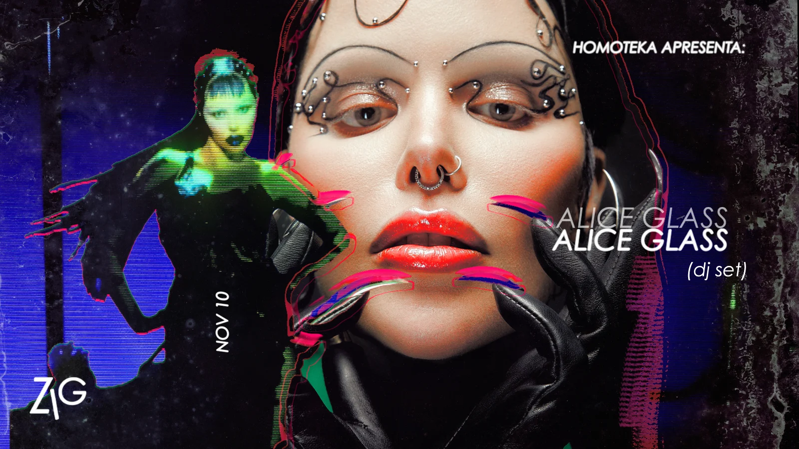 Homoteka: Alice Glass (Dj Set) @ Zigstudio Nov 10