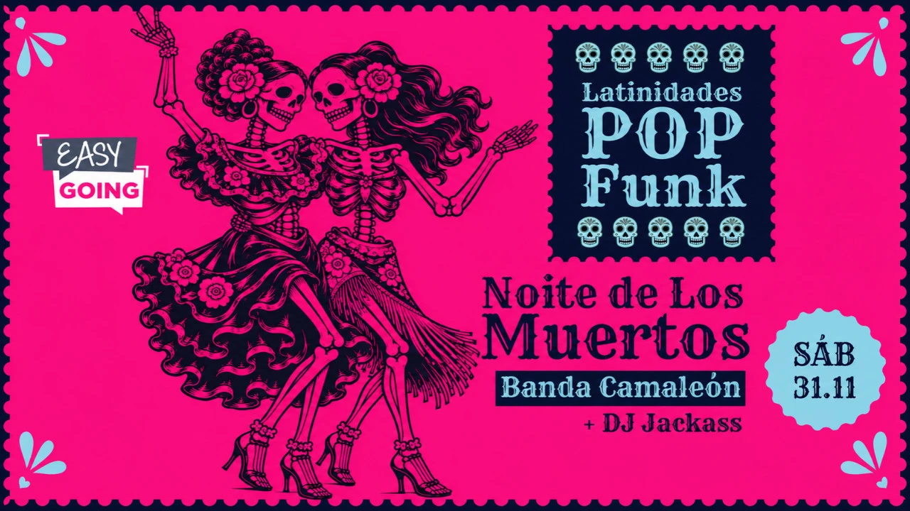 Noite De Los Muertos Com Latinidades, Pop E Funk