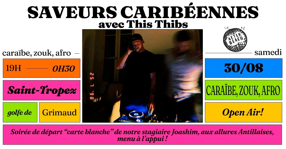 Saveurs Caribéennes Avec This Thibs @Afterbeachalahalle