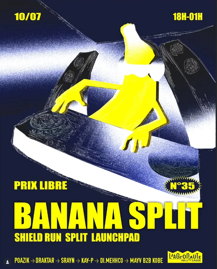 Bananasplit : Launchpad Collectif X Shield Run