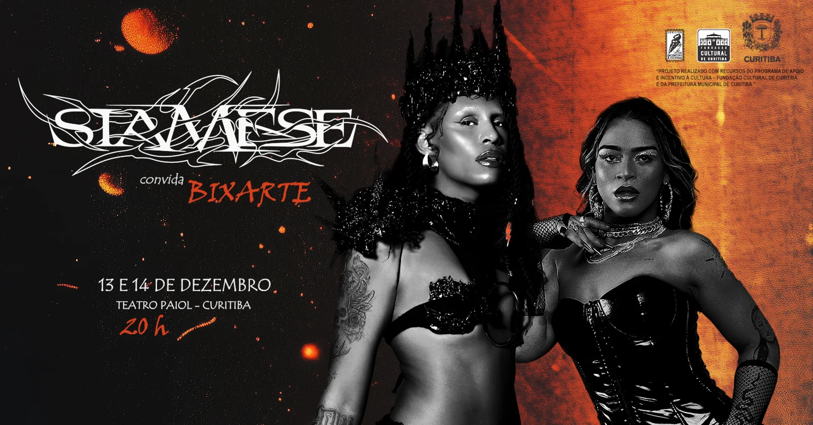 Siamese Convida Bixarte - Lançamento Do Álbum Siamese 13/12