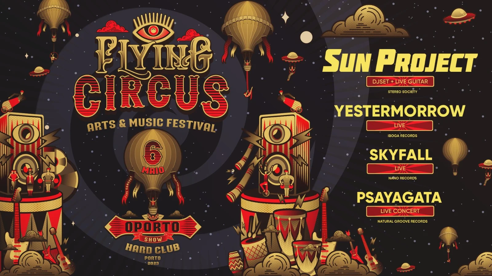 Flying Circus Oporto Show