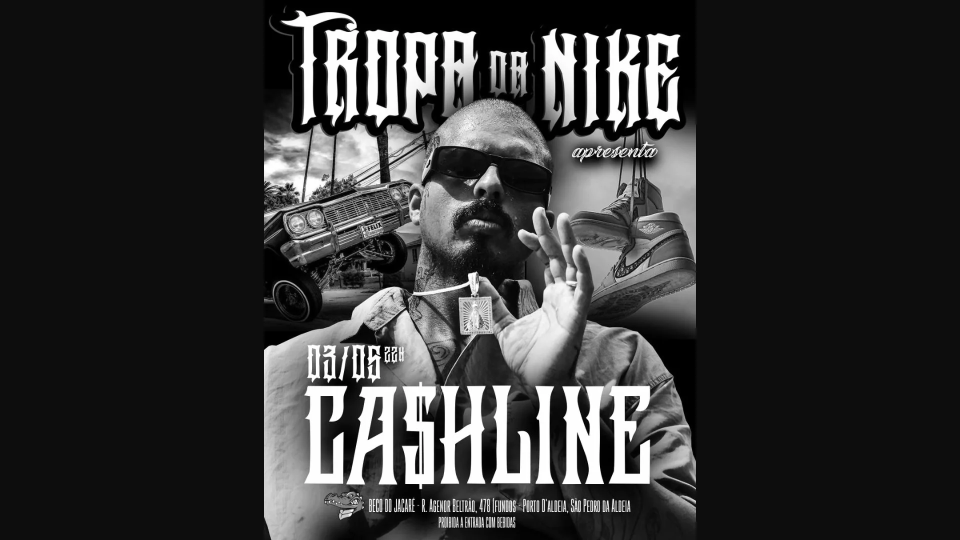 Tropa Da Nike Apresenta: Cashline Em São Pedro Da Aldeia