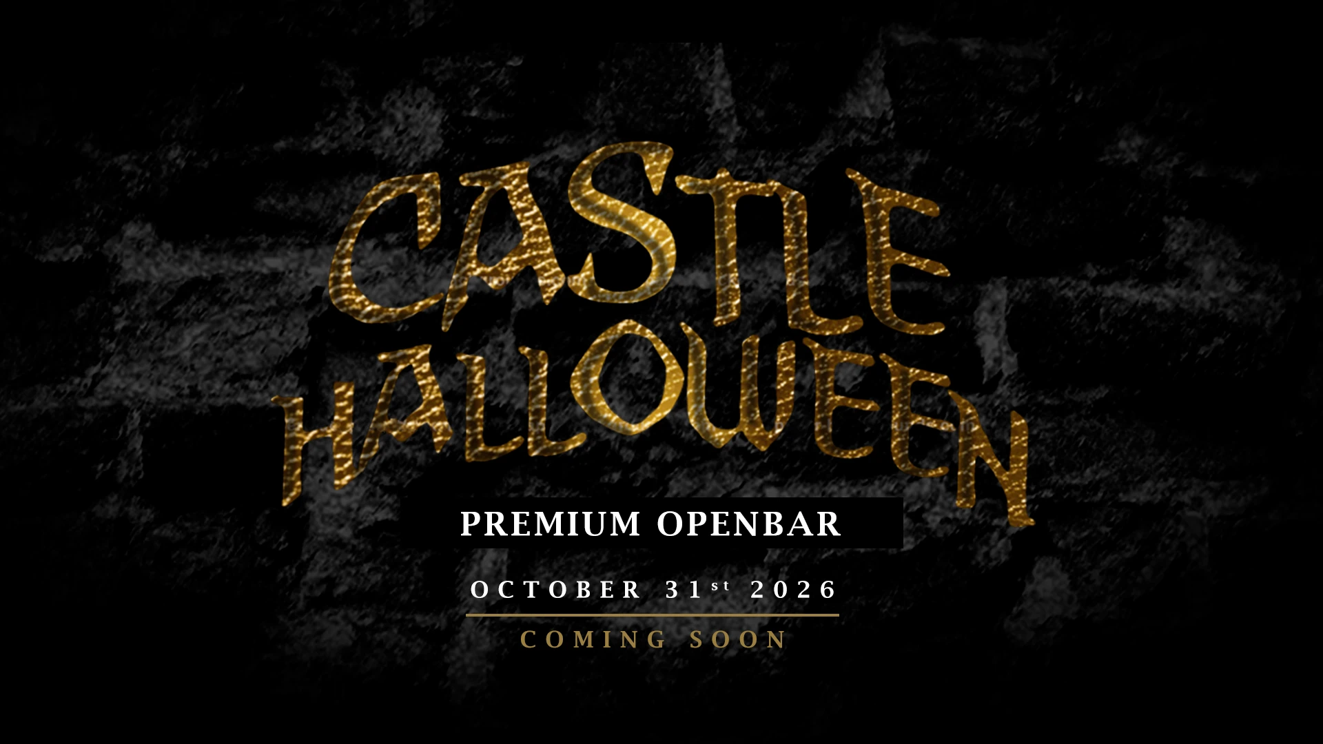 Castle Halloween 2026