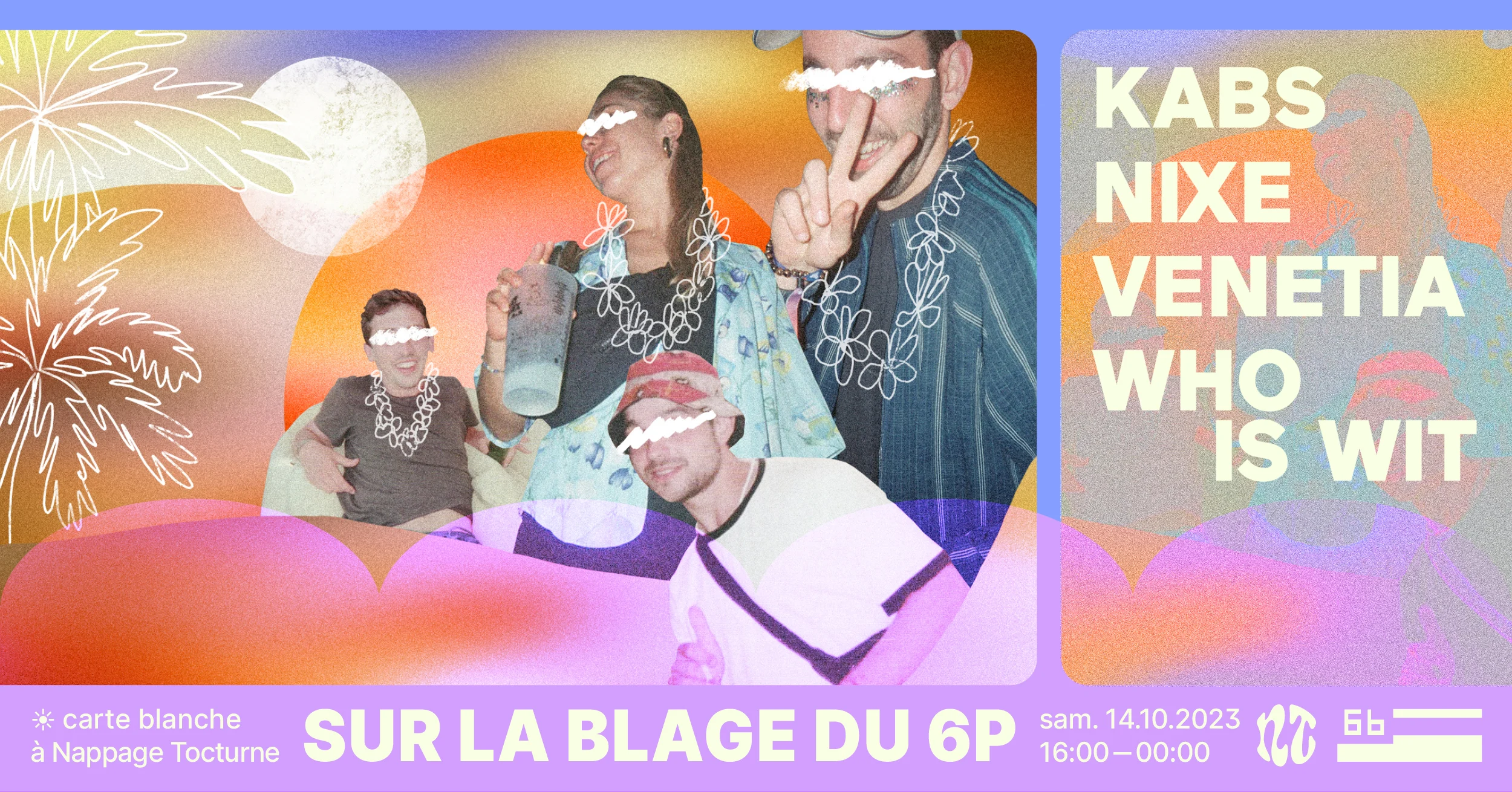 Nappage Tocturne Sur La Blage Du 6p | Venetia, Nixe & More