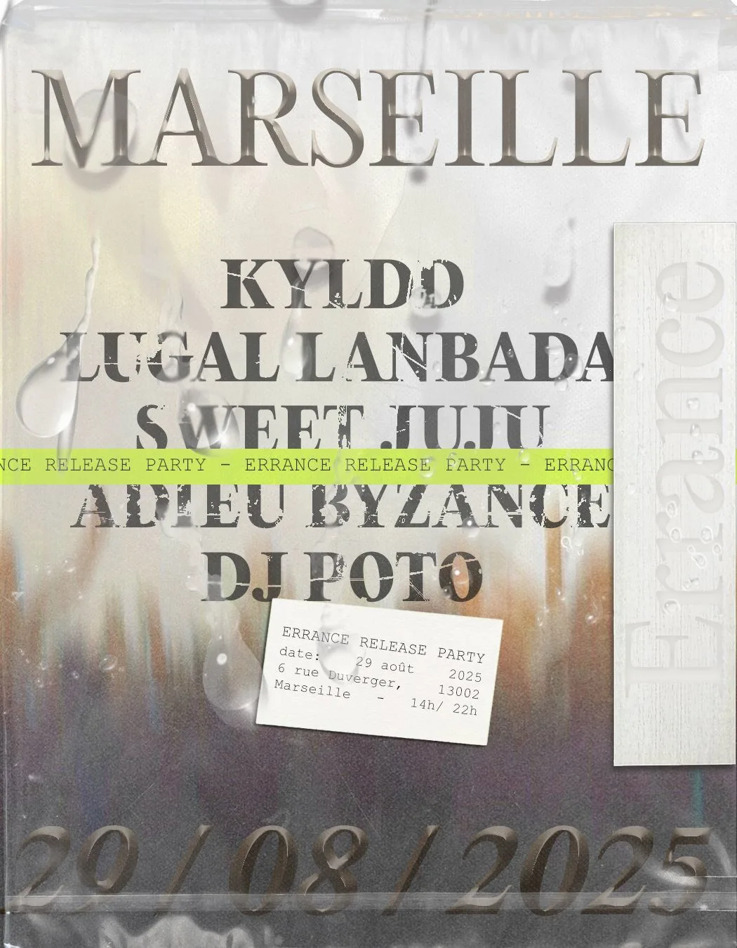 Errance Project Release Party