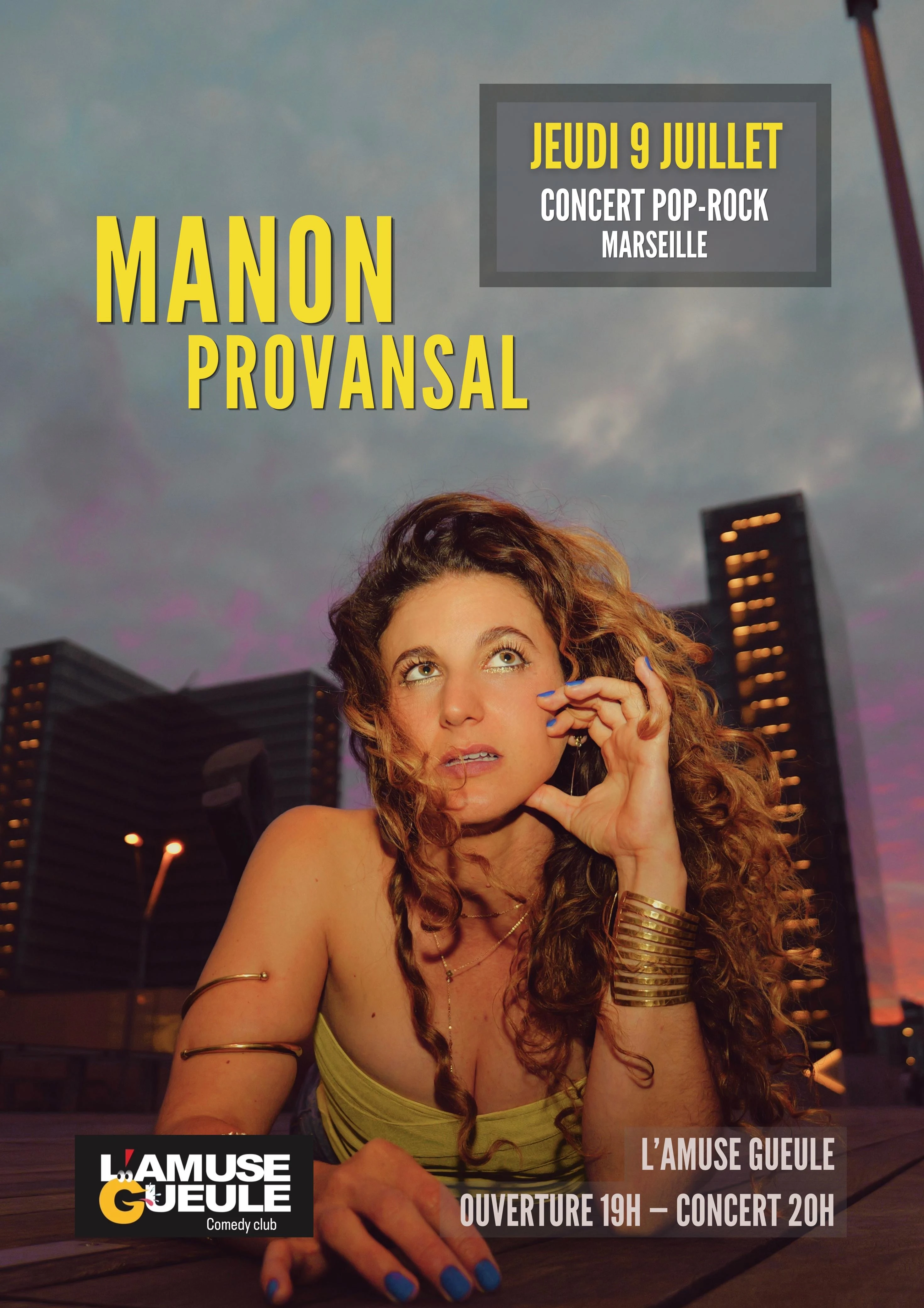 Concert Pop Rock Manon Provansal
