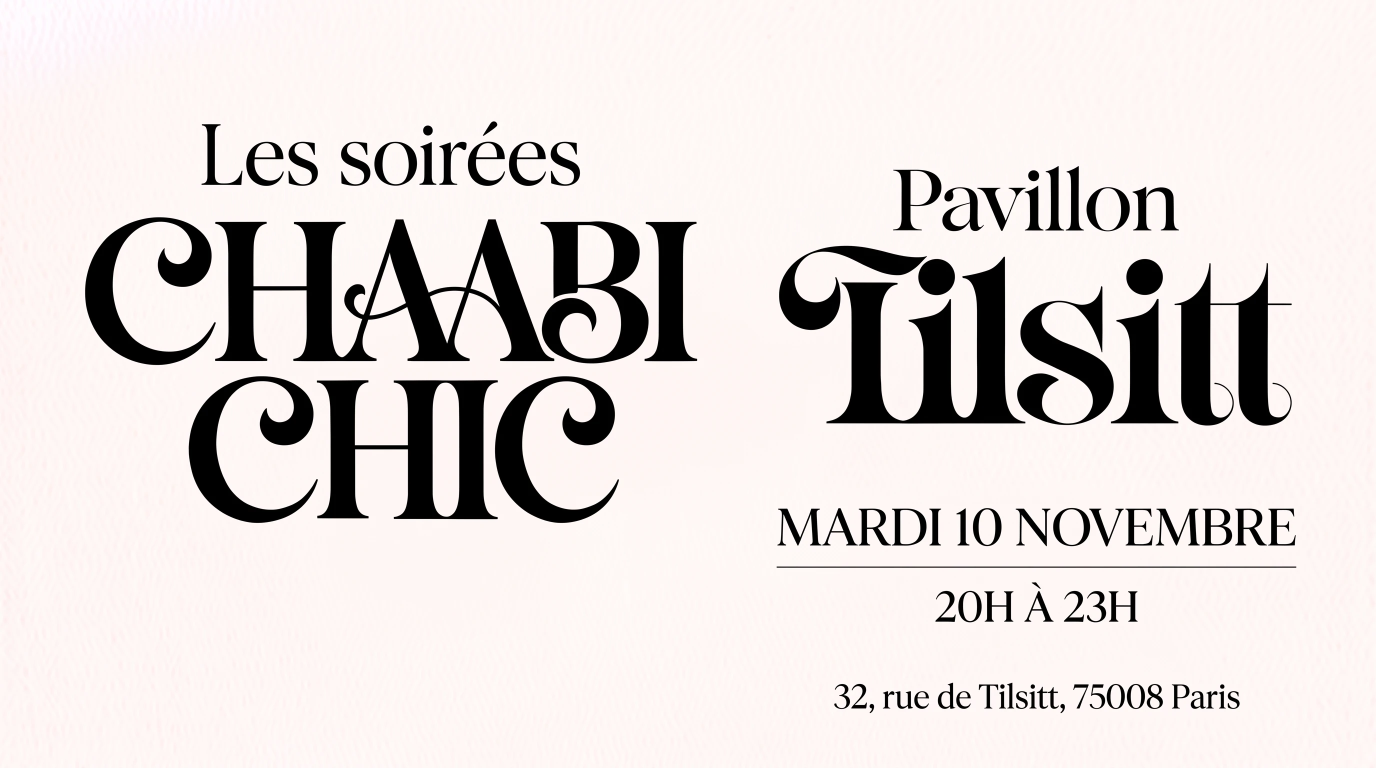Le Chaabi Chic A Paris - Dalal Au Pavillion Tilsitt
