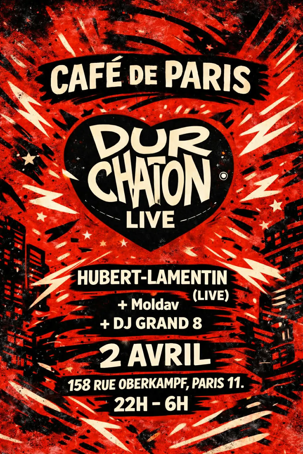 Concerts / Dur Chaton + Hubert Lamentin