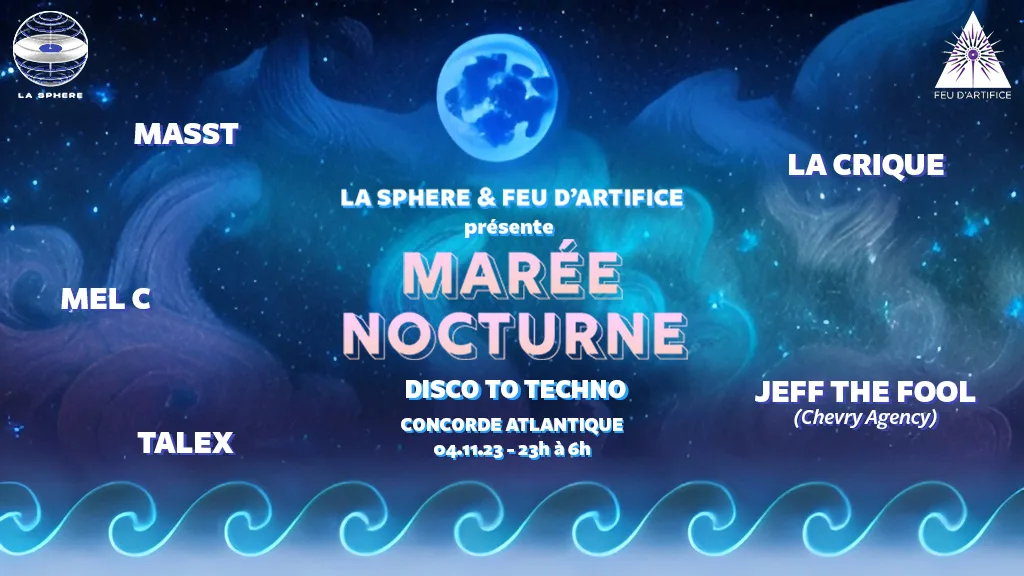 La Sphere X Feu D'artifice : Marée Nocturne