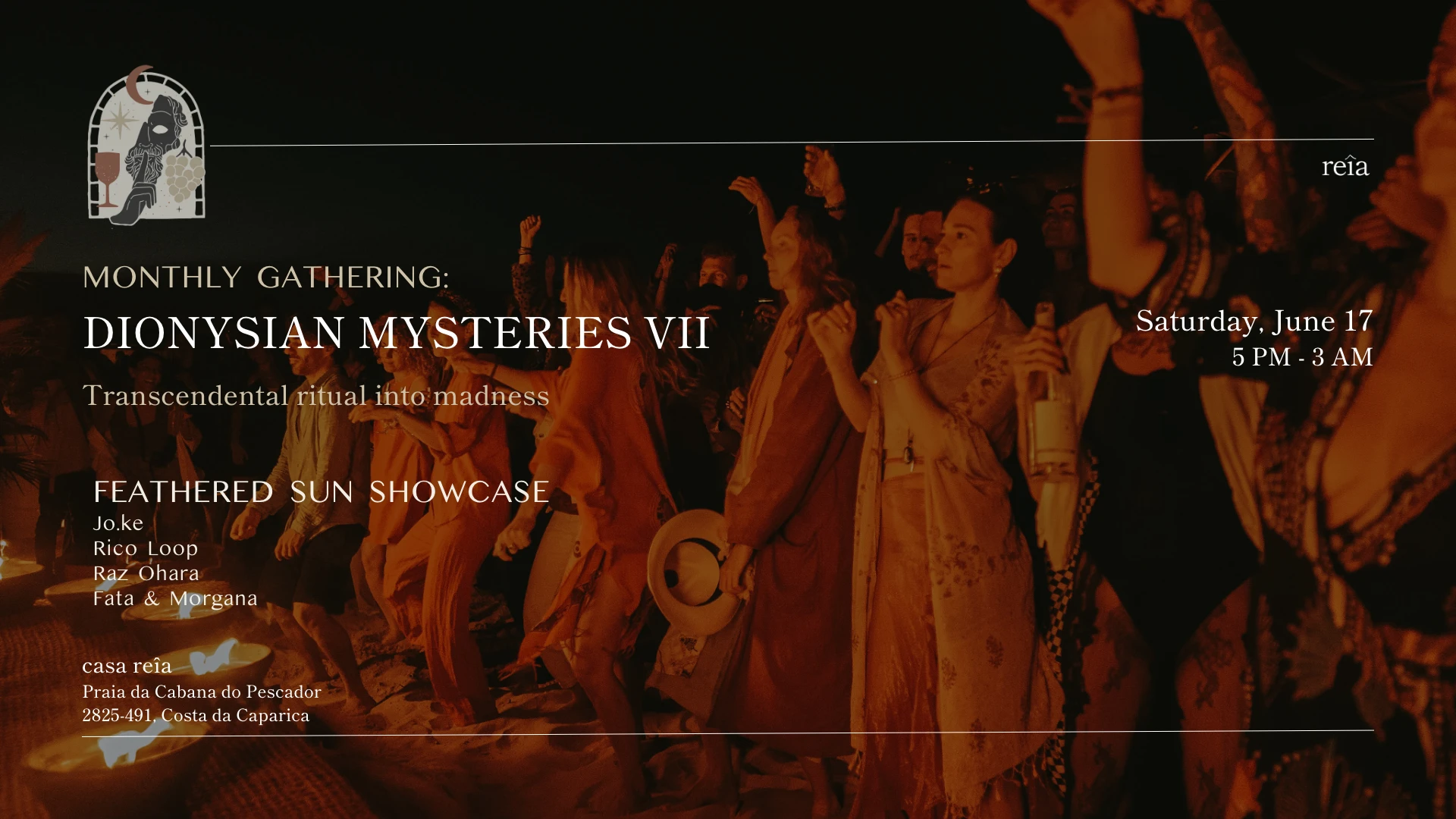 Dionysian Mysteries VII - Feathered Sun Showcase