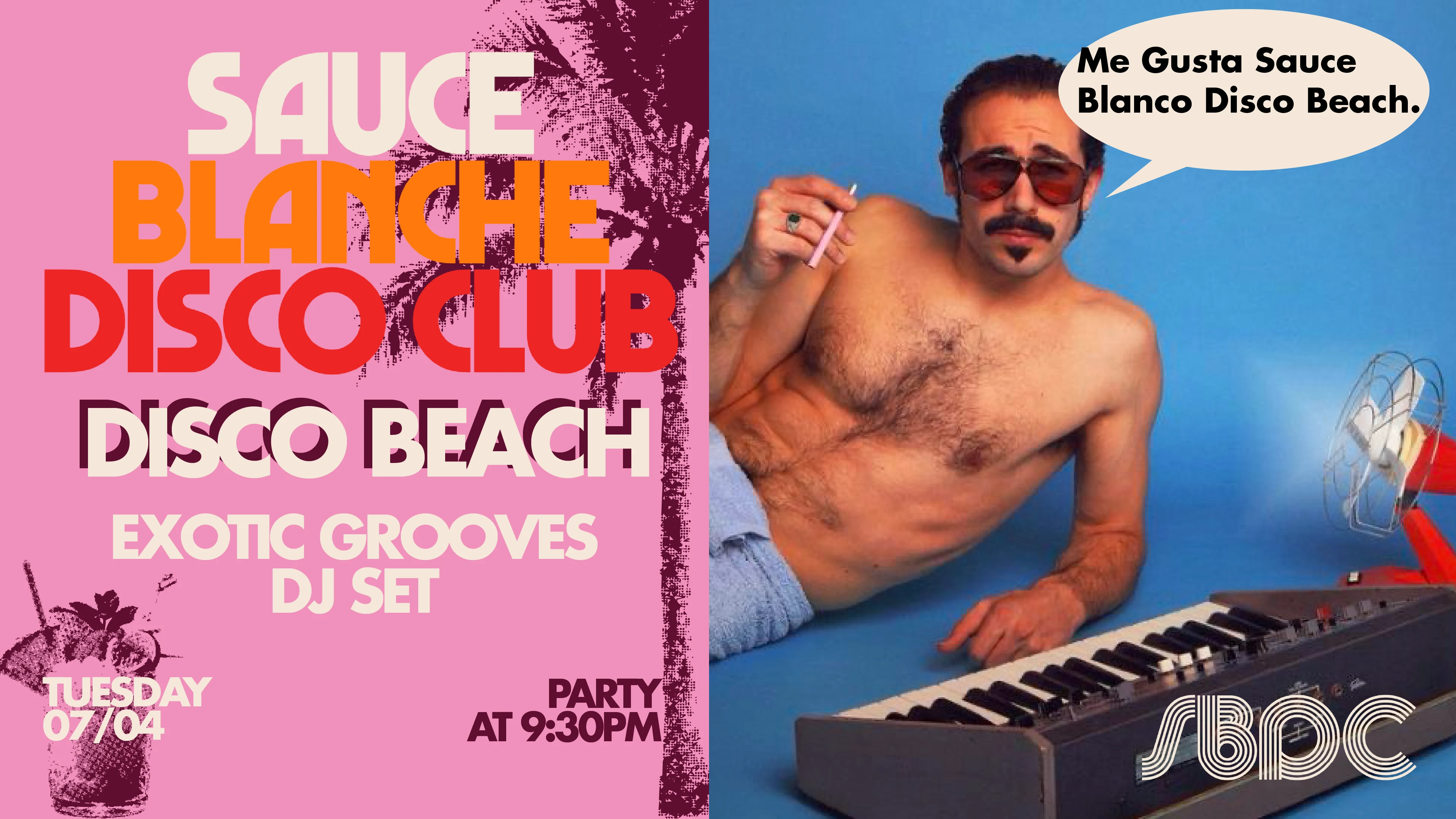 La Disco Beach By Sauce Blanche Disco Club