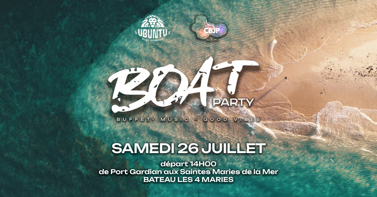 Boat Party | Ubuntu X Cbjp Culture