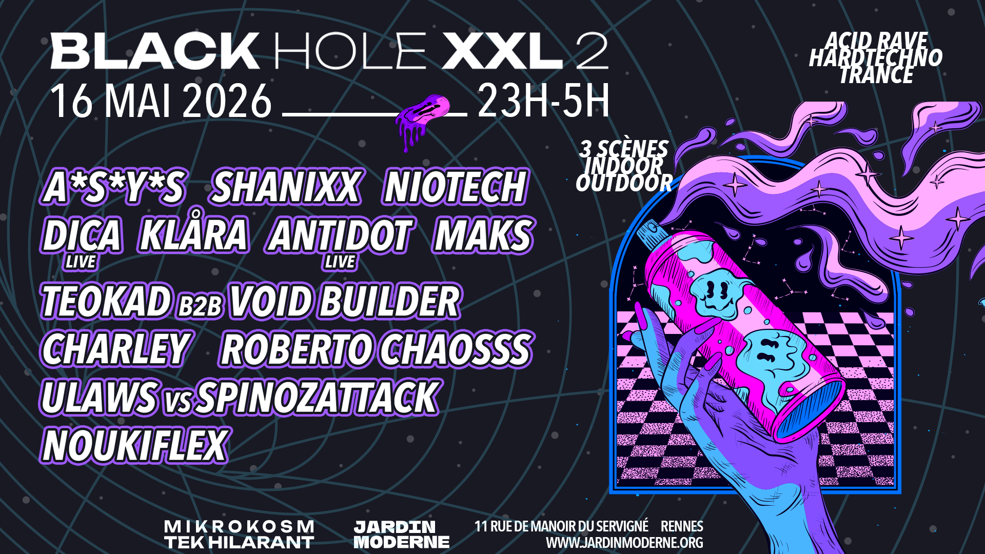 Black Hole Xxl 2 W/ A*S*Y*S, Shanixx, Niotech & More