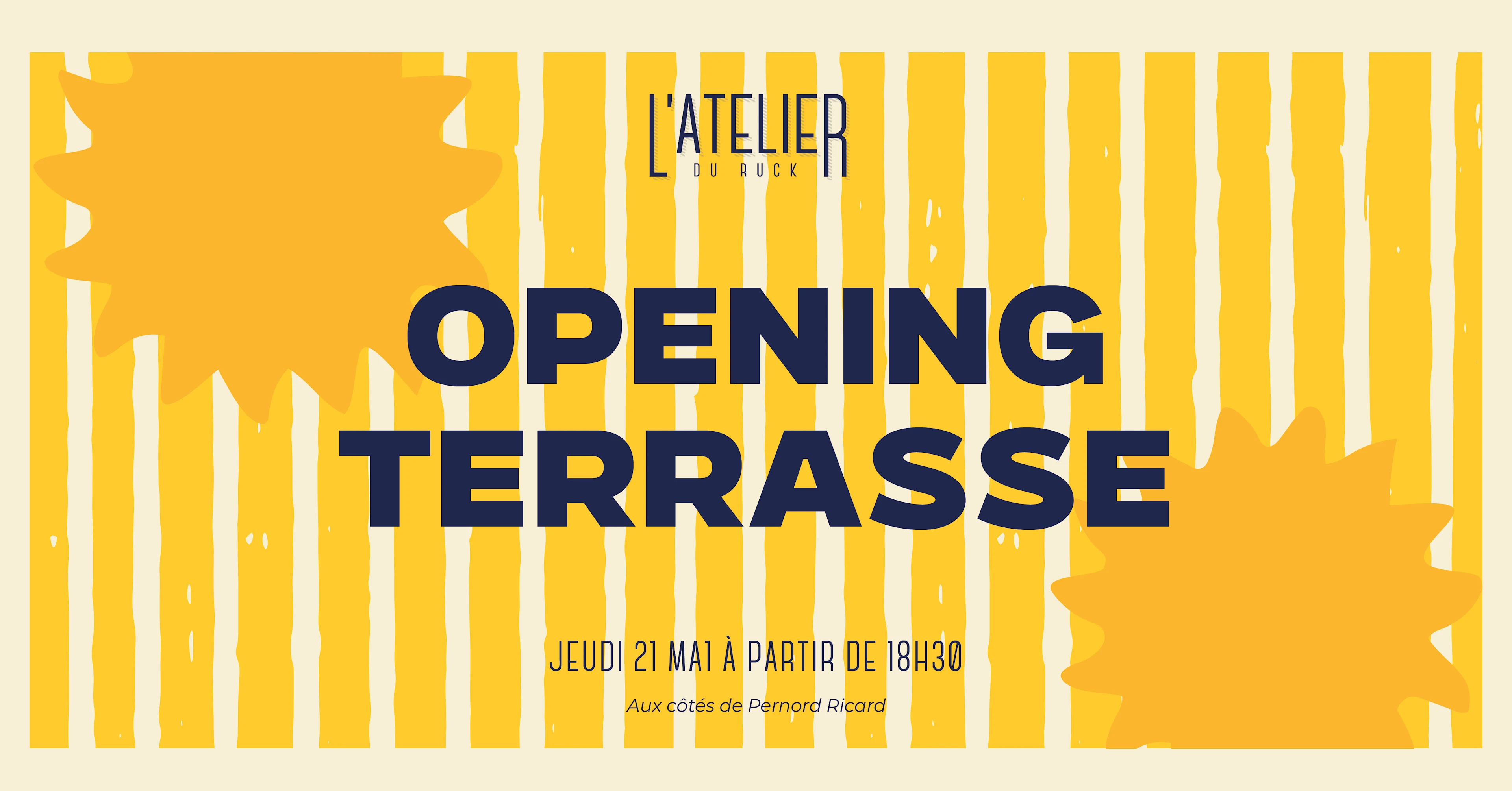 Opening Terrasse 2026