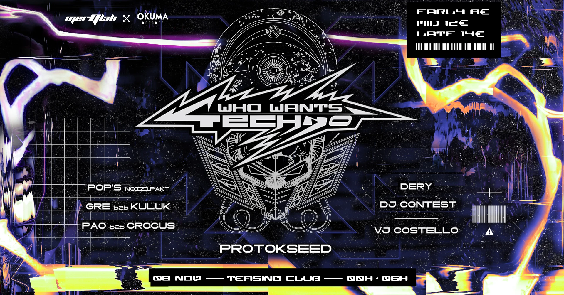 Merqlab X Okuma / Who Wants Techno