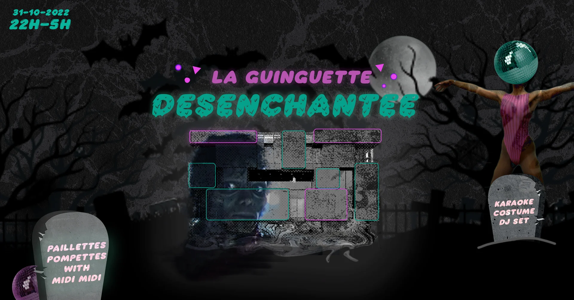 La Guinguette Désenchantée 👻 Billetterie Sur Place !