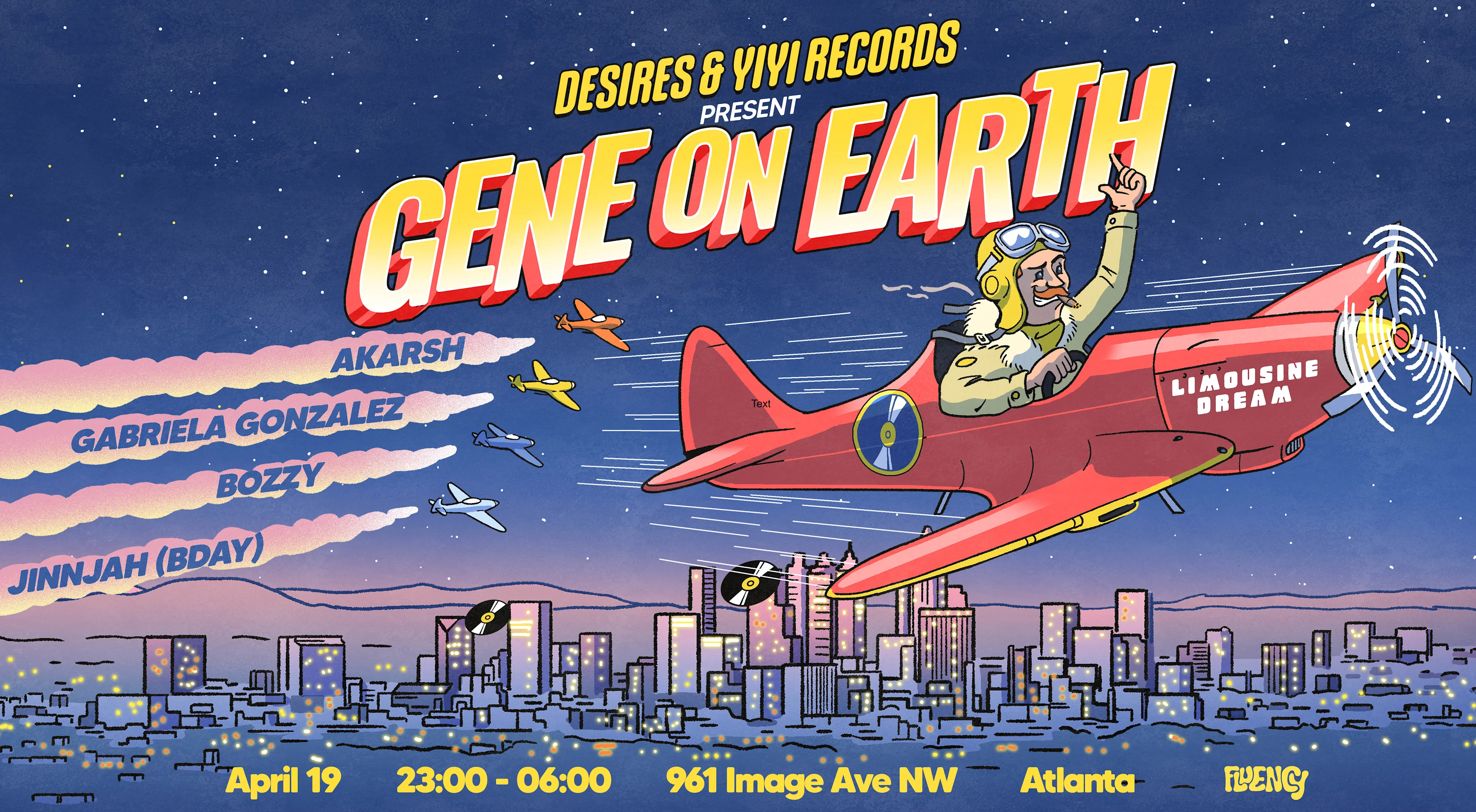Desires X Yiyi Records Present: Gene On Earth
