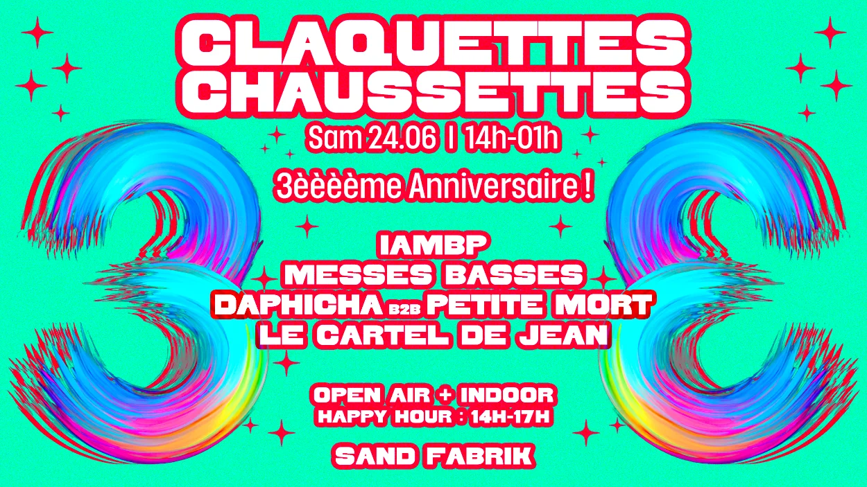 Claquettes Chaussettes : 3ème Anniversaire ! (In & Outdoor)