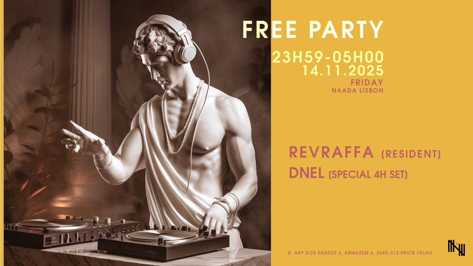 Free Party W/ Revraffa & Dnel — Special 4h Set