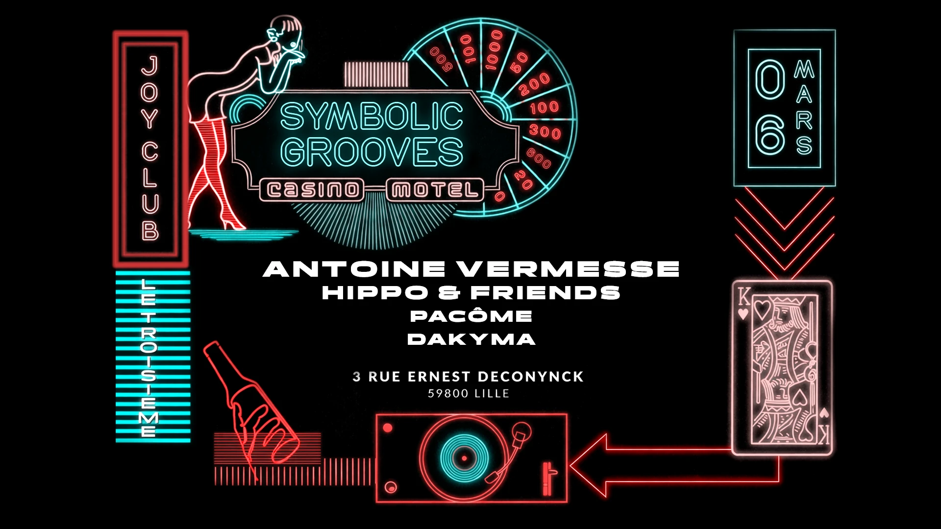 Le Troisième X Symbolic Grooves Invite A.Vermesse & More