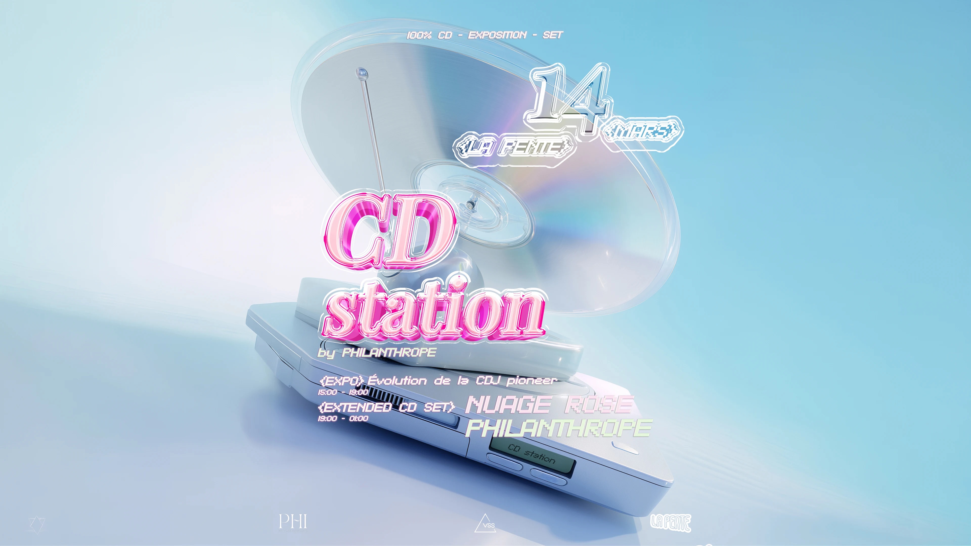 CD Station : 100% CD, Expo & Dj Sets