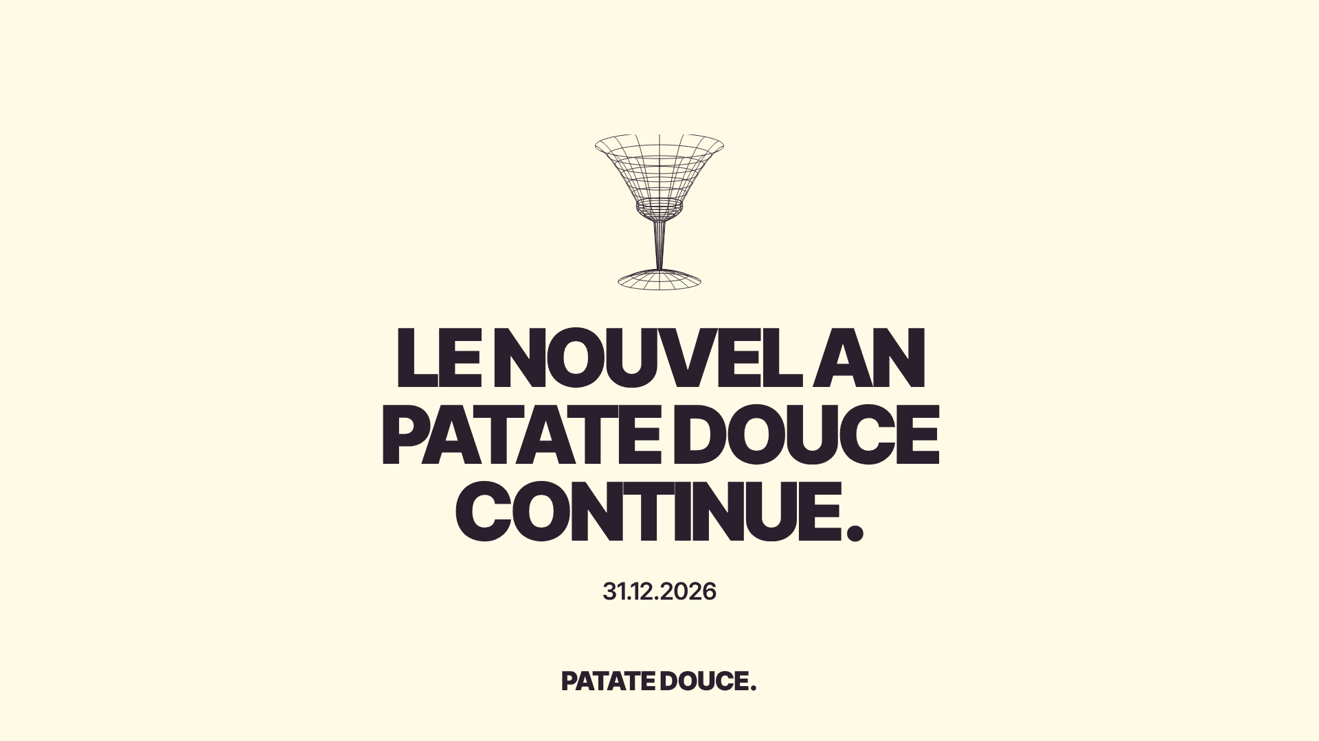 Patate Douce — Nouvel An 2027