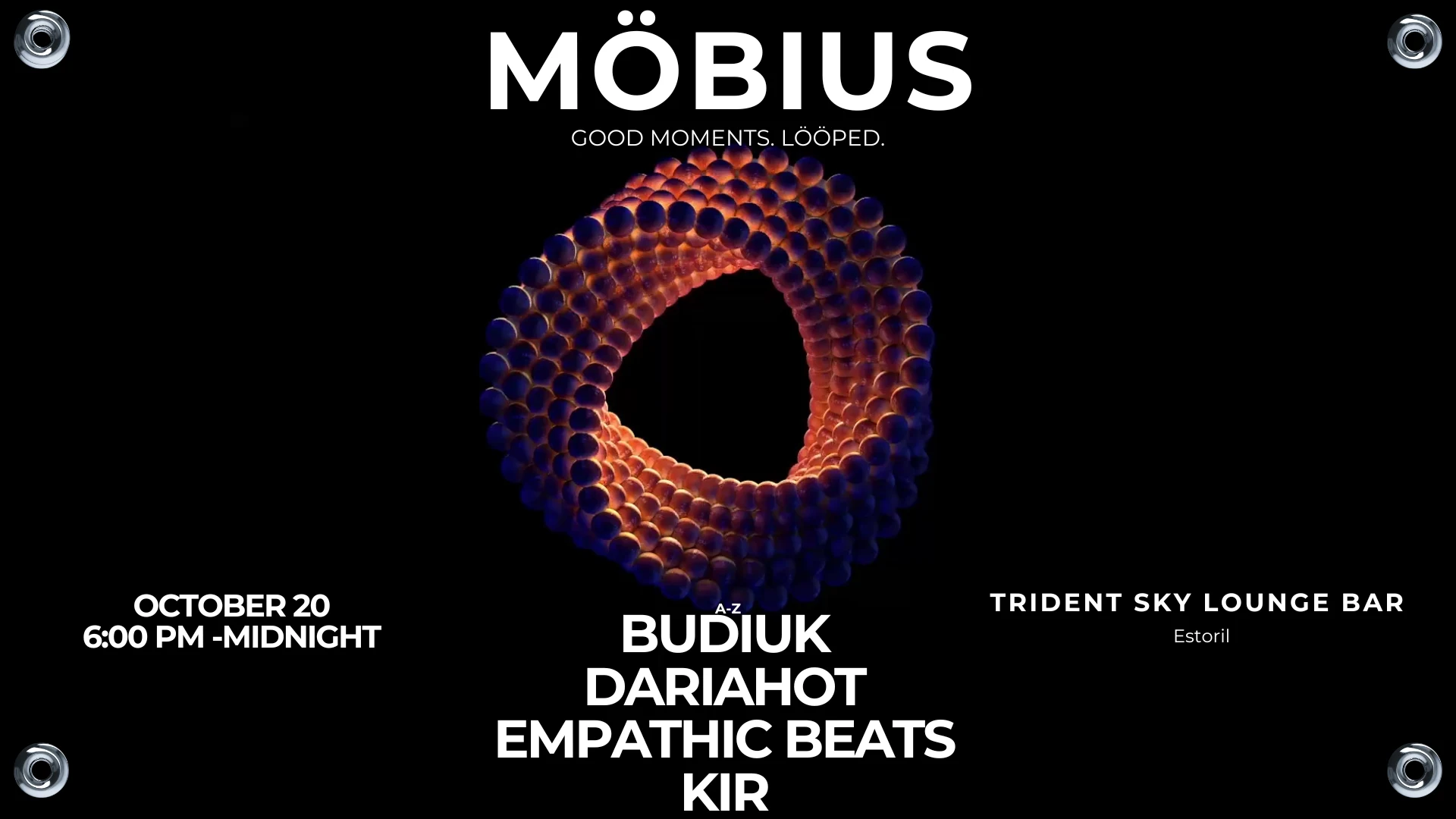 Möbius Sunset Moments