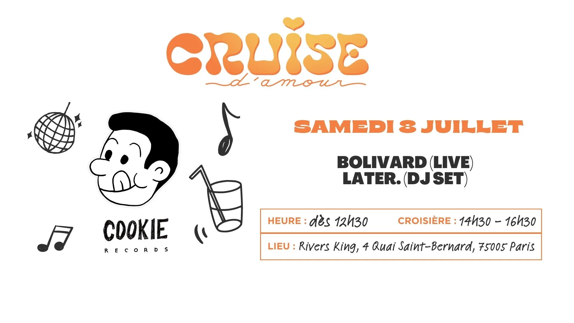 Cruise D'amour X Cookie Records