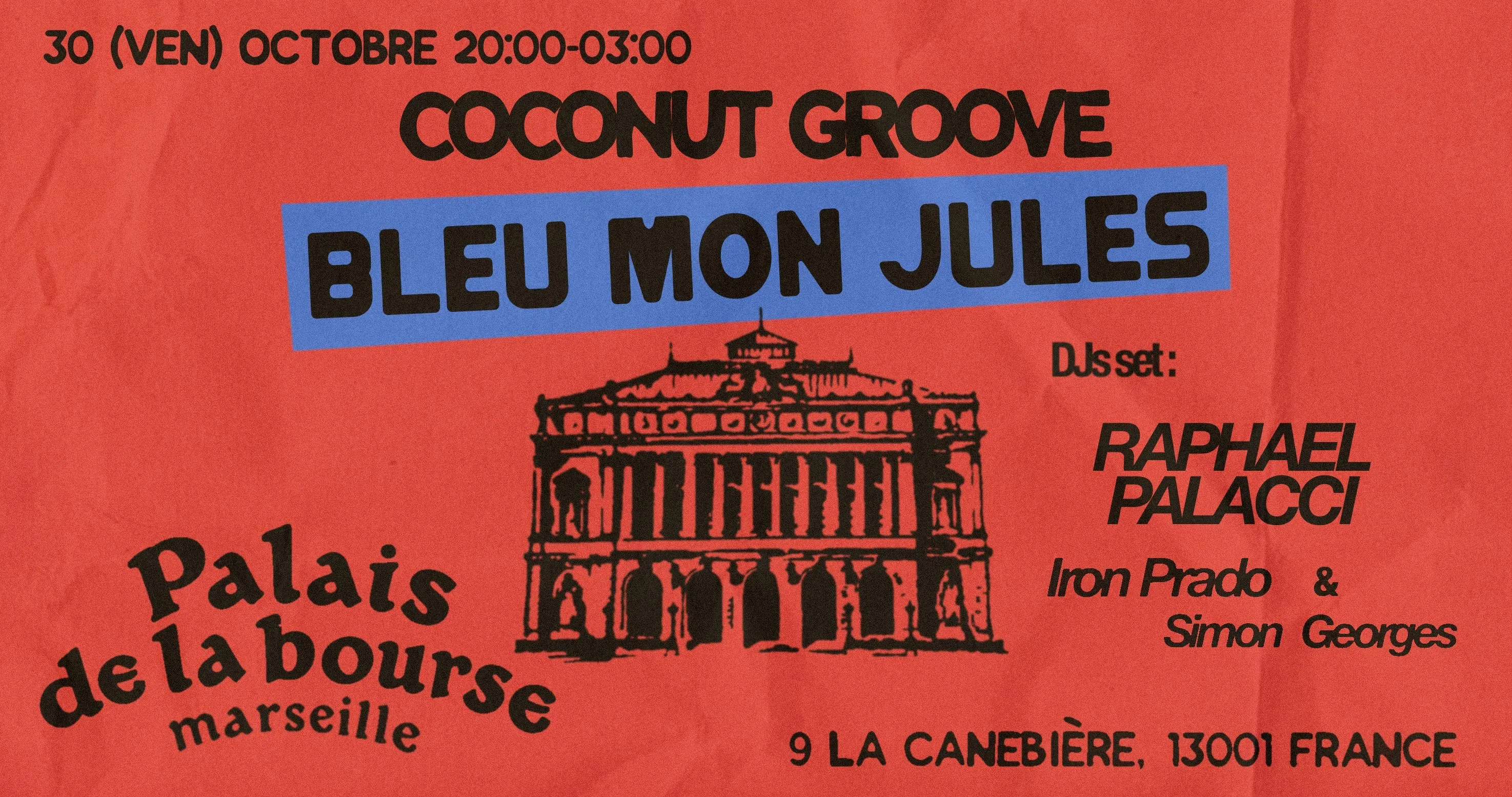 Palais De La Bourse - Halloween #1 With Bleu Mon Jules