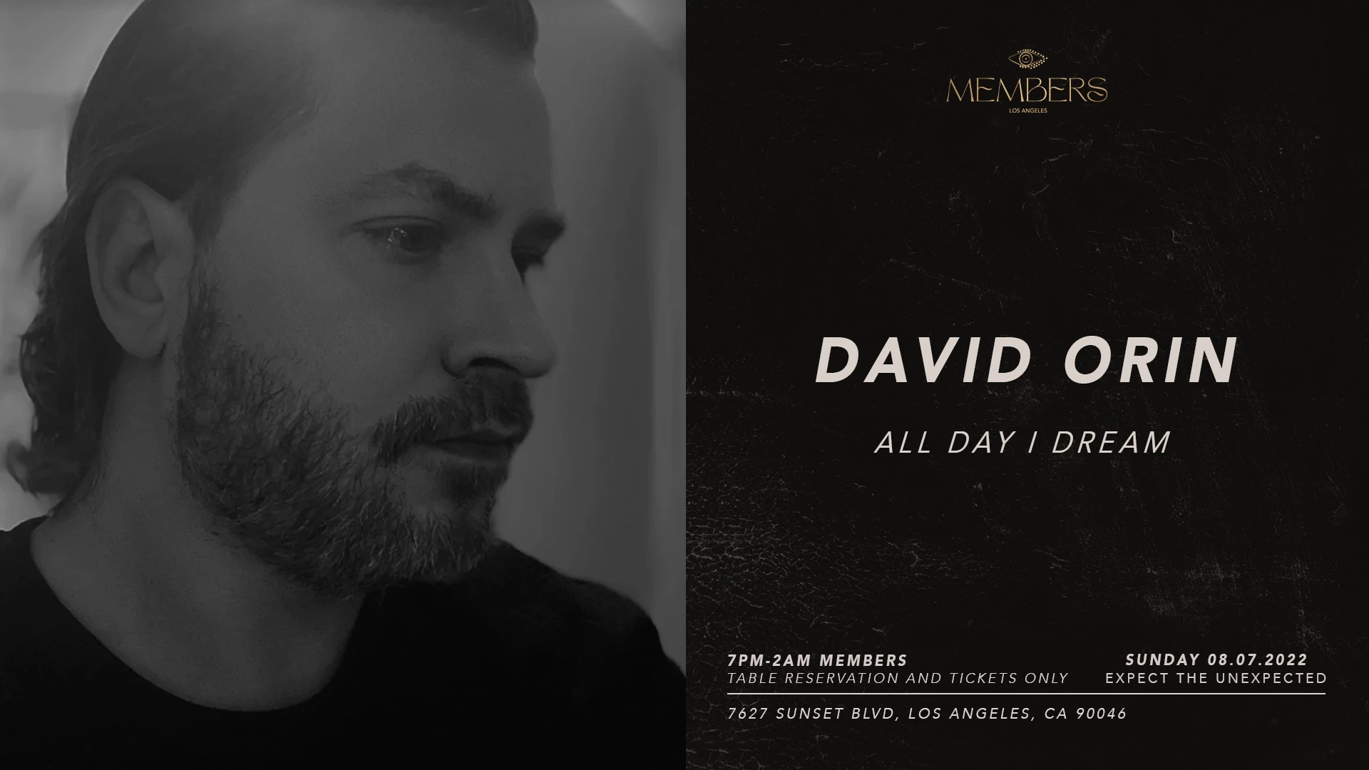 David Orin & Borak At Members 🧿