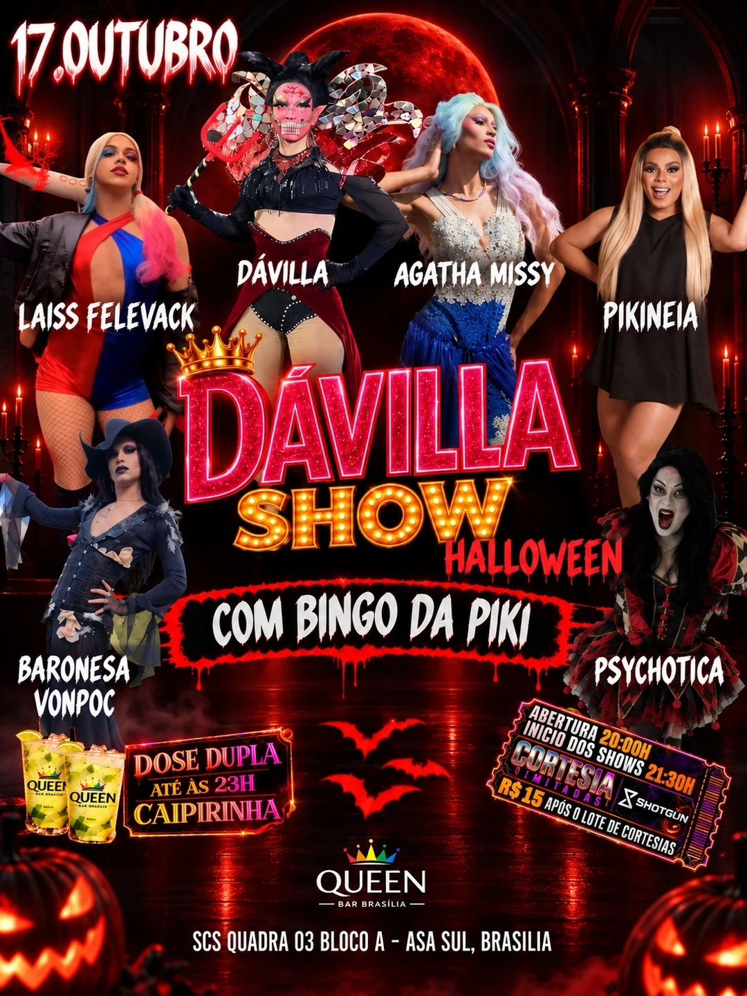 Halloween Dávilla Show+Bingo Da Piki+After No Zoom Cruising